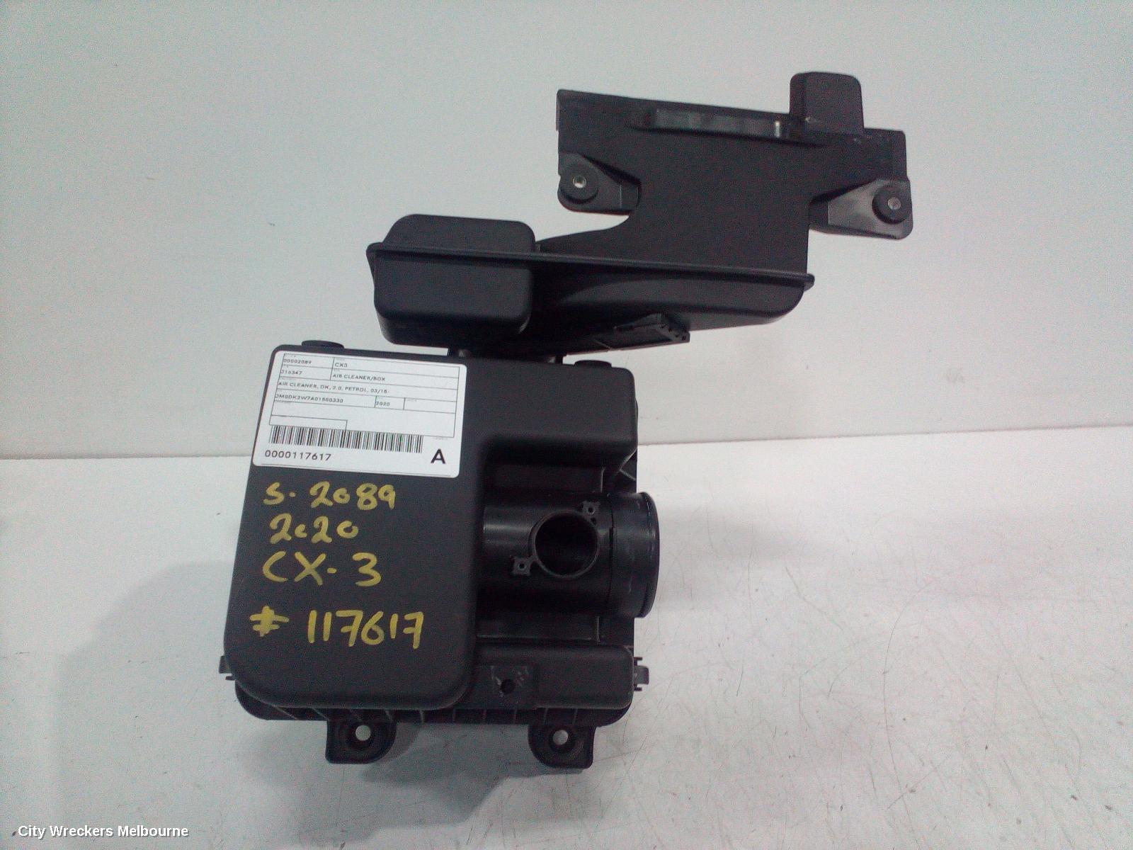 MAZDA CX3 AIR CLEANER/BOX, AIR CLEANER, DK, 2.0, PETROL, 03/2015 ONWARDS