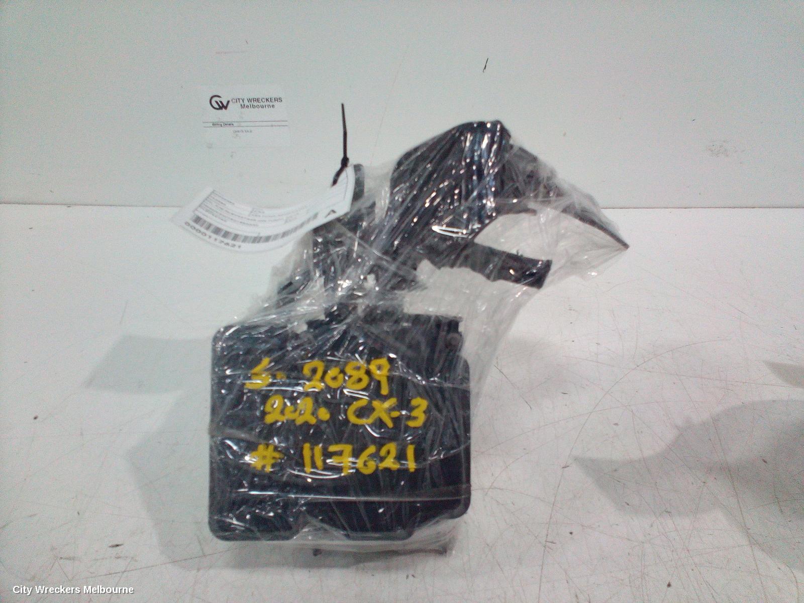 MAZDA CX3 ABS PUMP/MODULATOR, DK, P/N DL8V437A0B (ON PUMP), 03/2015 ONWARDS