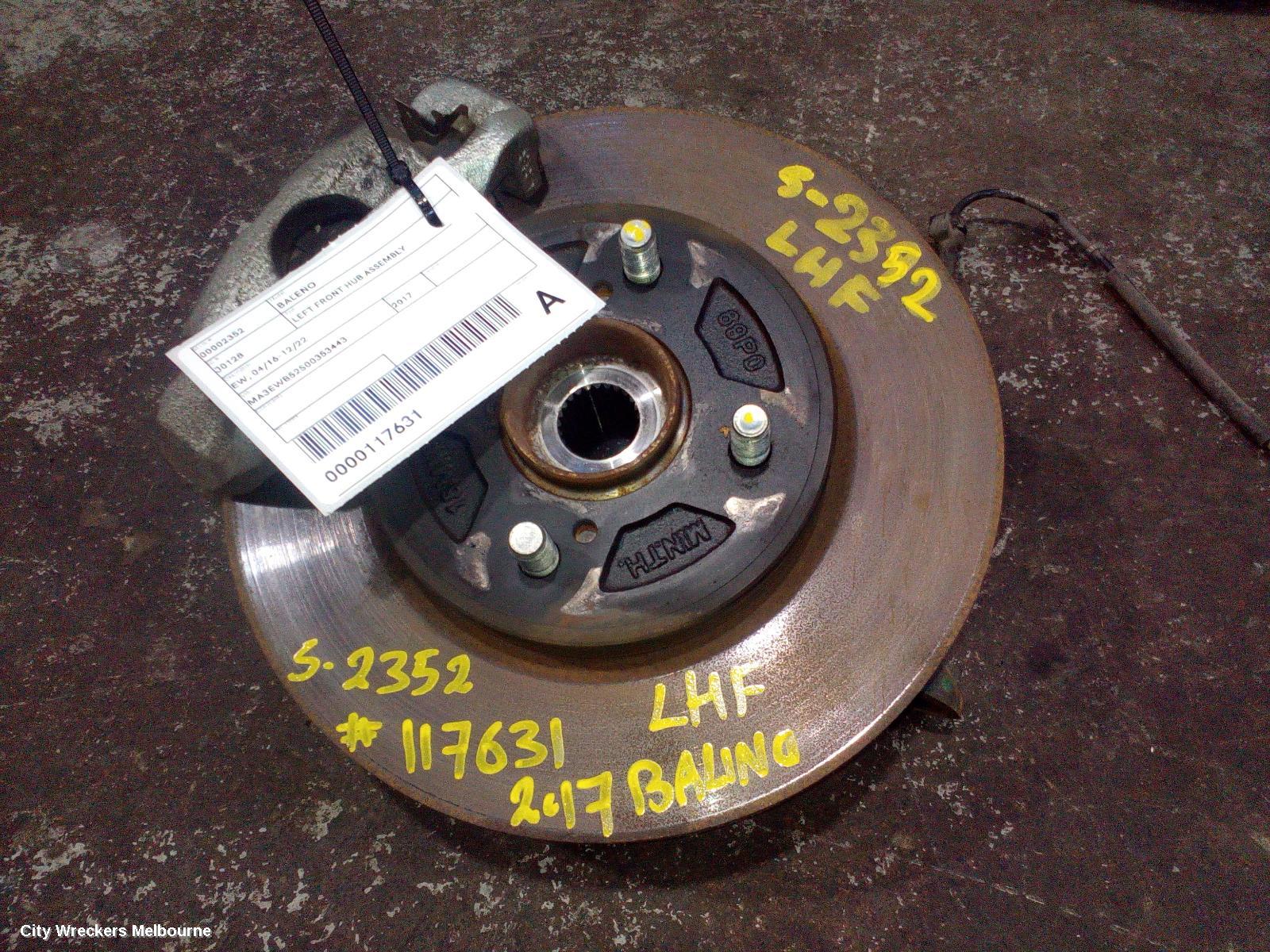 SUZUKI BALENO LEFT FRONT HUB ASSEMBLY, EW, 04/2016 - 12/2022