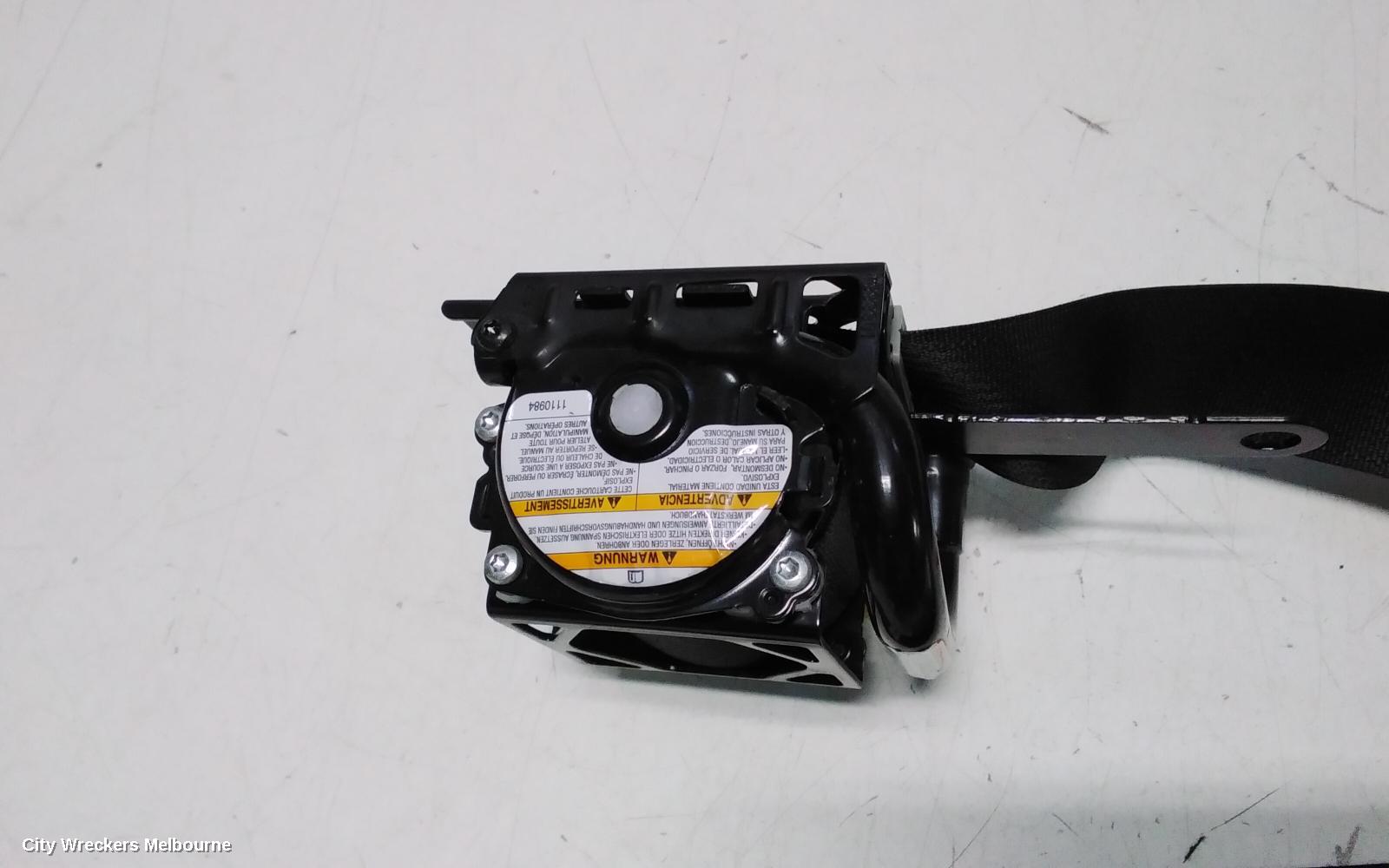 SUZUKI BALENO SEATBELT/STALK, RH FRONT, SEAT BELT ONLY (NO STALK), EW, 04/2016 - 12/2022