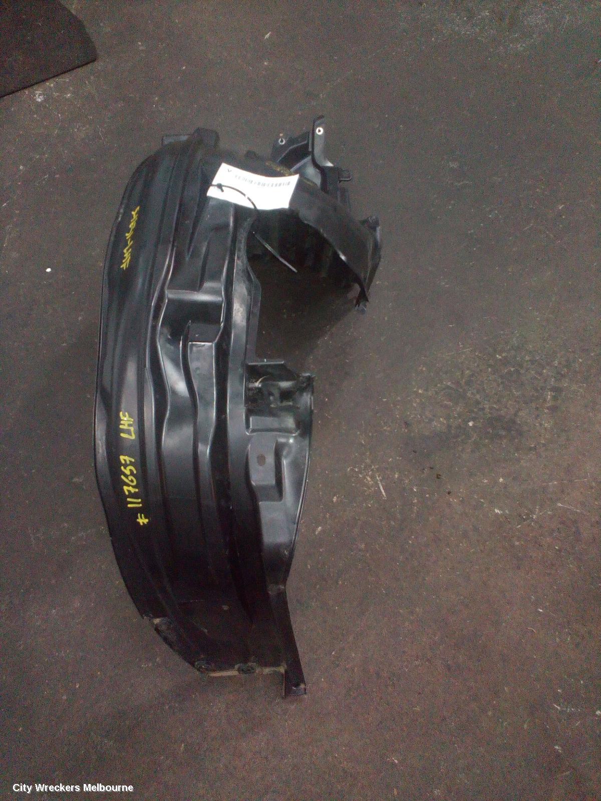 SUBARU FORESTER LEFT GUARD LINER, SK, 08/2018 - 11/2024
