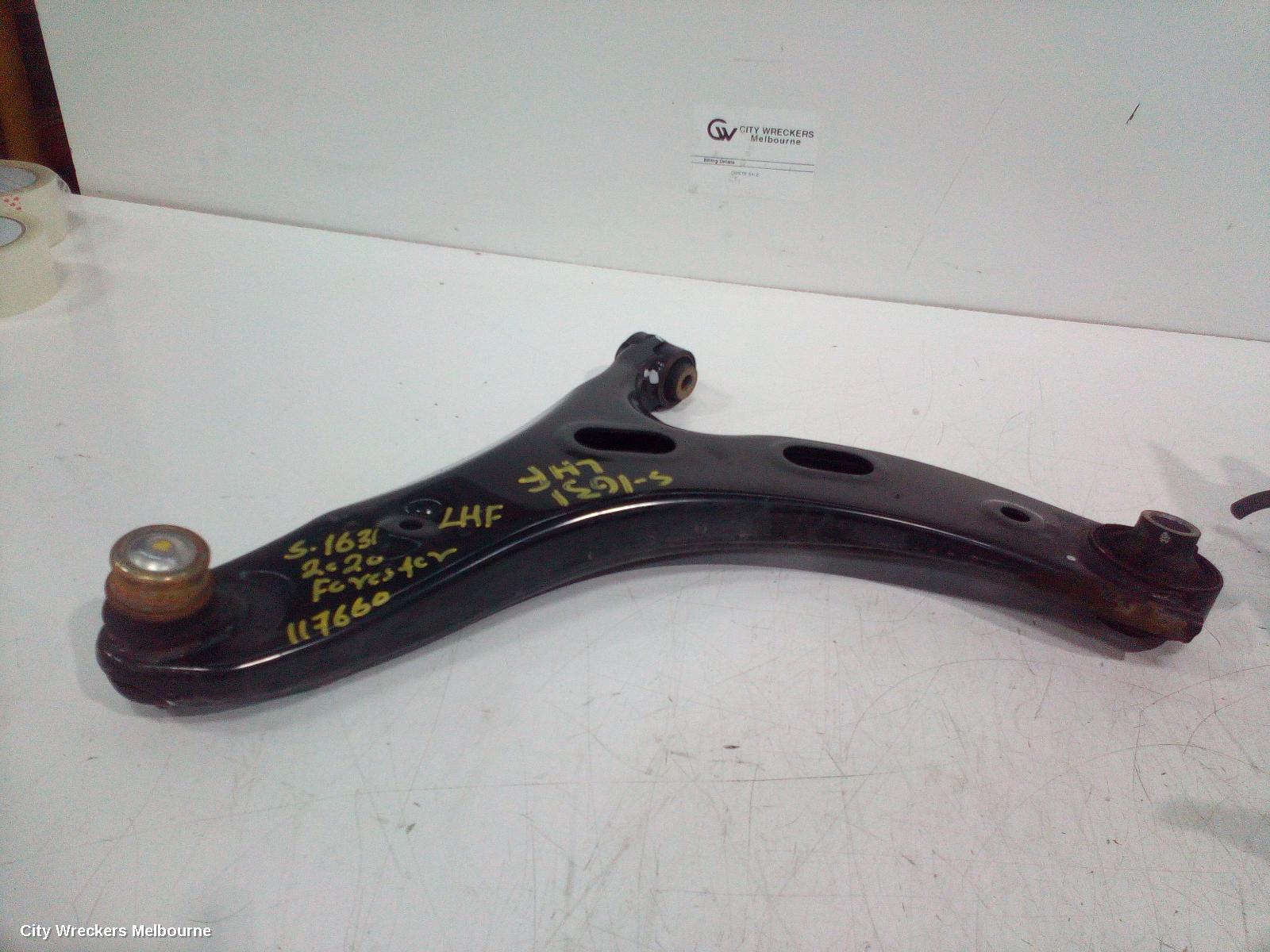 SUBARU FORESTER LEFT FRONT LOWER CONTROL ARM, SK, 08/2018 - 11/2024