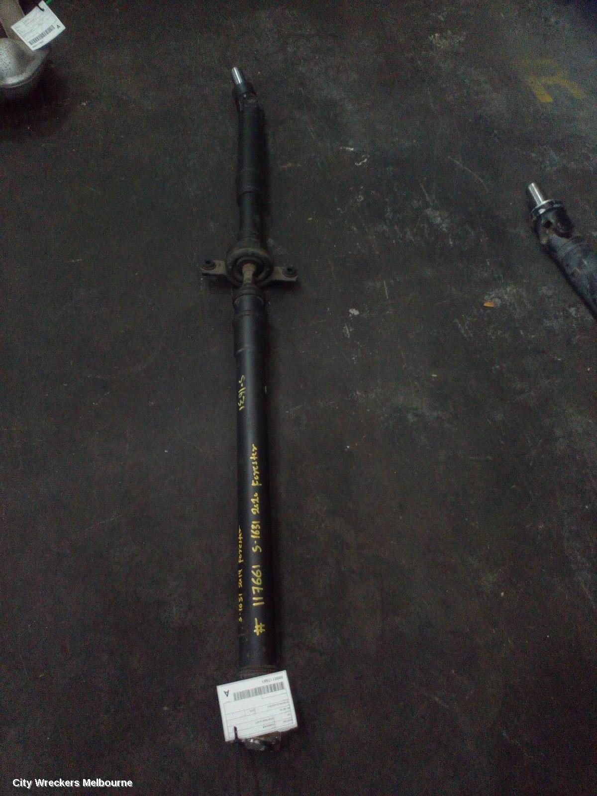 SUBARU FORESTER REAR DRIVE SHAFT, SK, PETROL, 2.5, AUTO T/M, AWD, 08/2018 - 11/2024