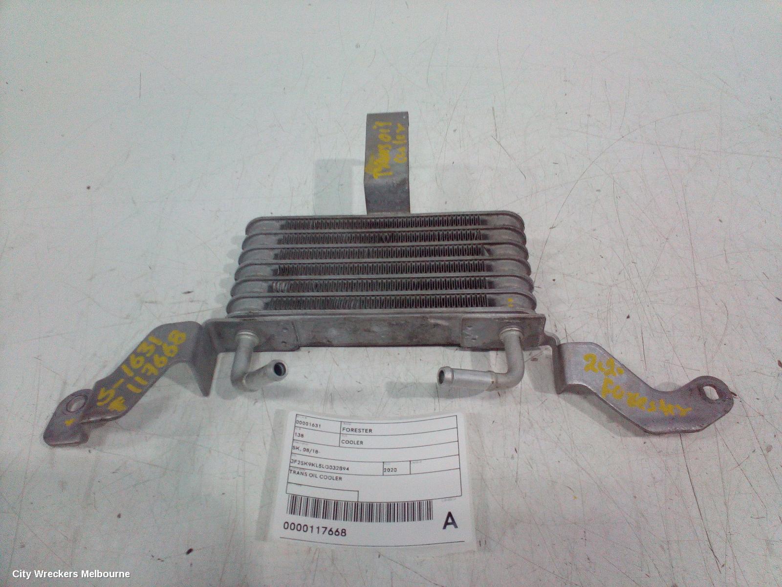 SUBARU FORESTER COOLER, SK, 08/2018 - 11/2024