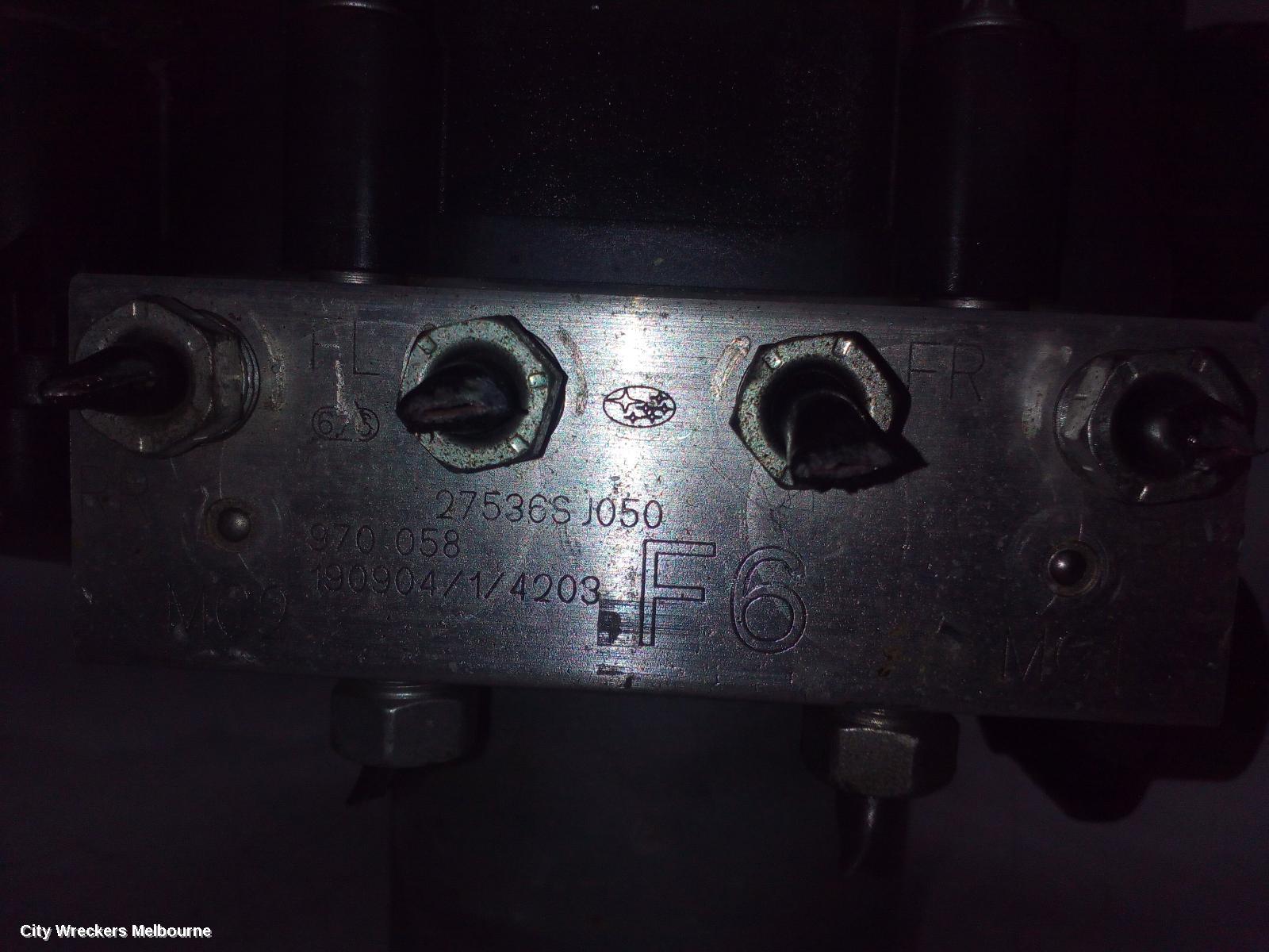SUBARU FORESTER ABS PUMP/MODULATOR, SJ091 TYPE, FB25, SK, 08/2018 ONWARDS