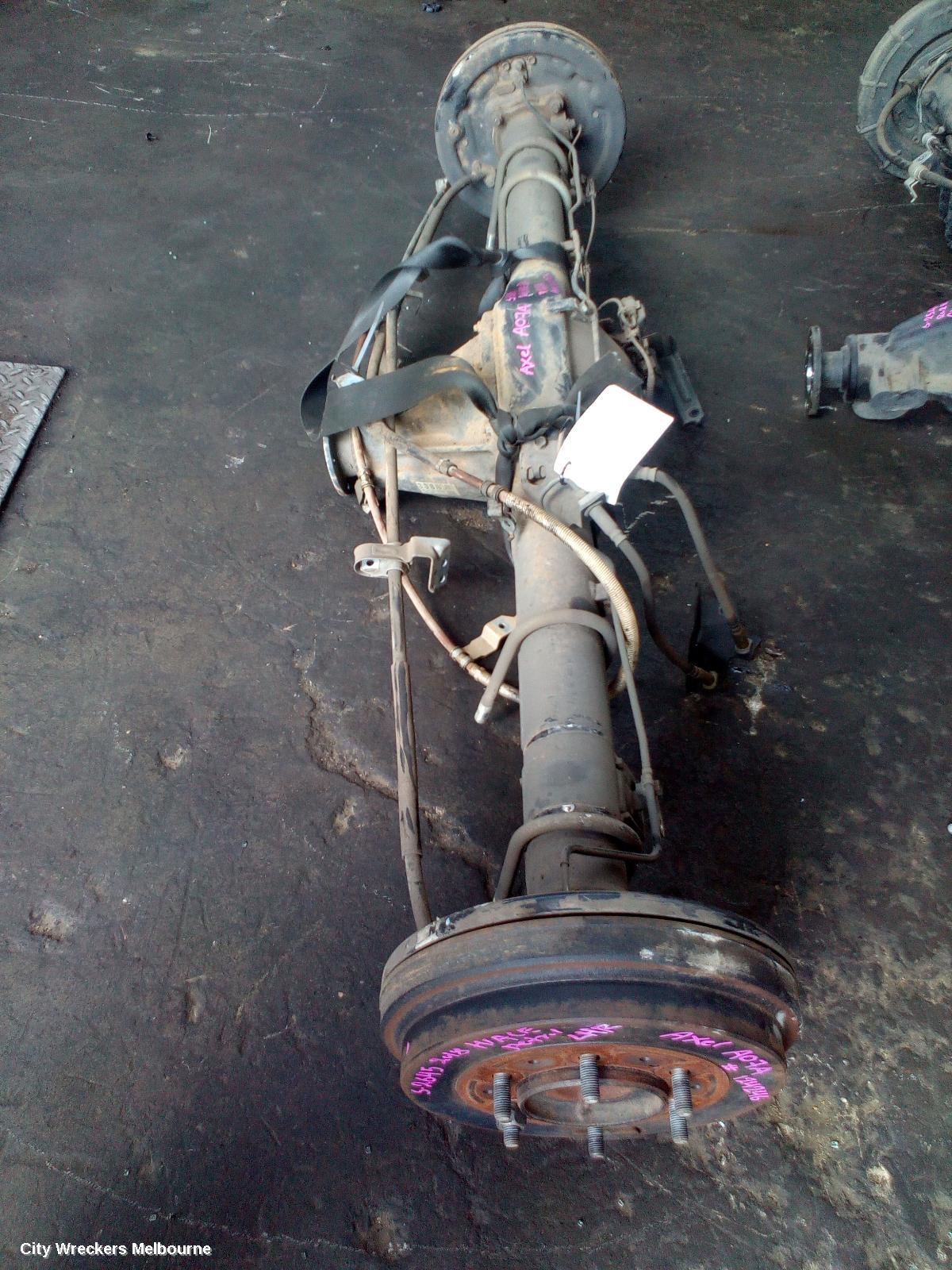 TOYOTA HIACE REAR DIFF ASSEMBLY, PETROL, TRH, LWB, 4.875 RATIO (A07A CODE), ABS TYPE, 03/2015 - 04/2019