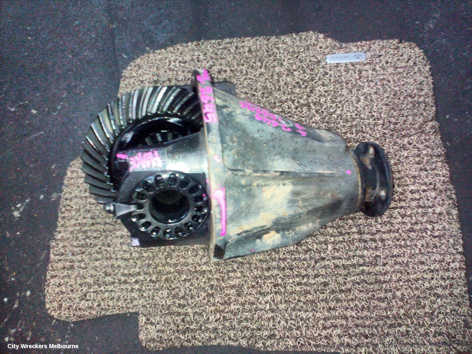 TOYOTA HIACE DIFFERENTIAL CENTRE, REAR, PETROL, TRH, 4.875 RATIO (A07A CODE), NON LSD TYPE, 03/2015 - 04/2019