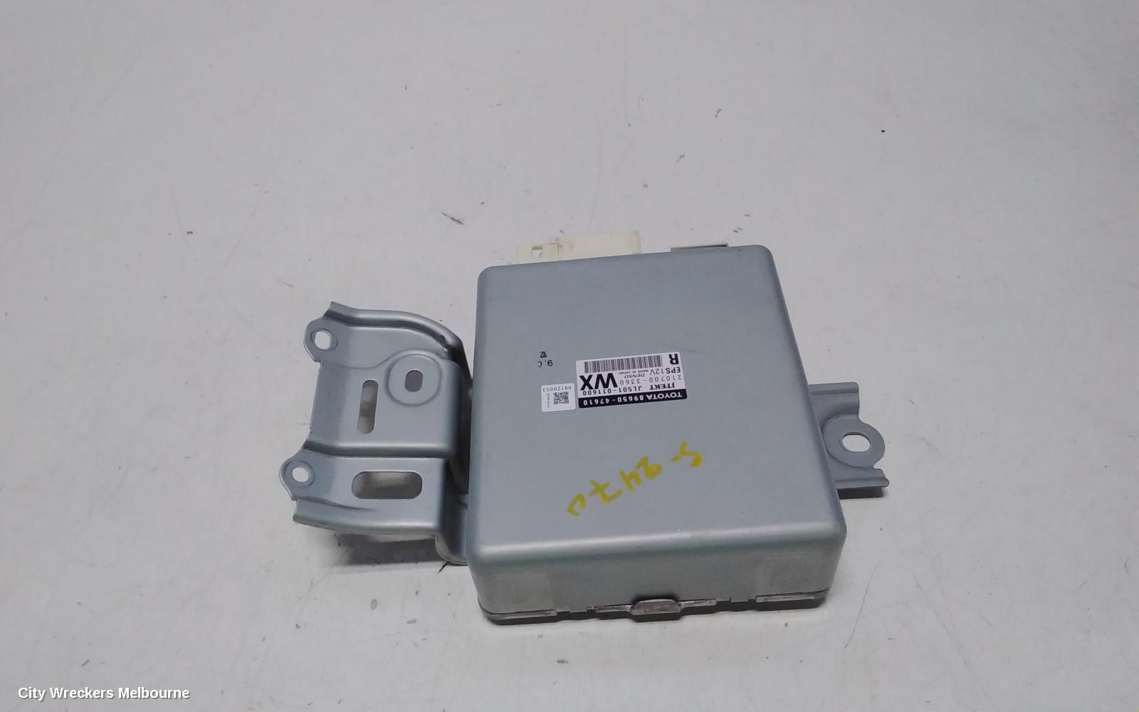 TOYOTA PRIUS ECU, ZVW40R, PRIUS V, POWER STEERING ECU, P/N 8965047371, 05/2012 - 03/2021