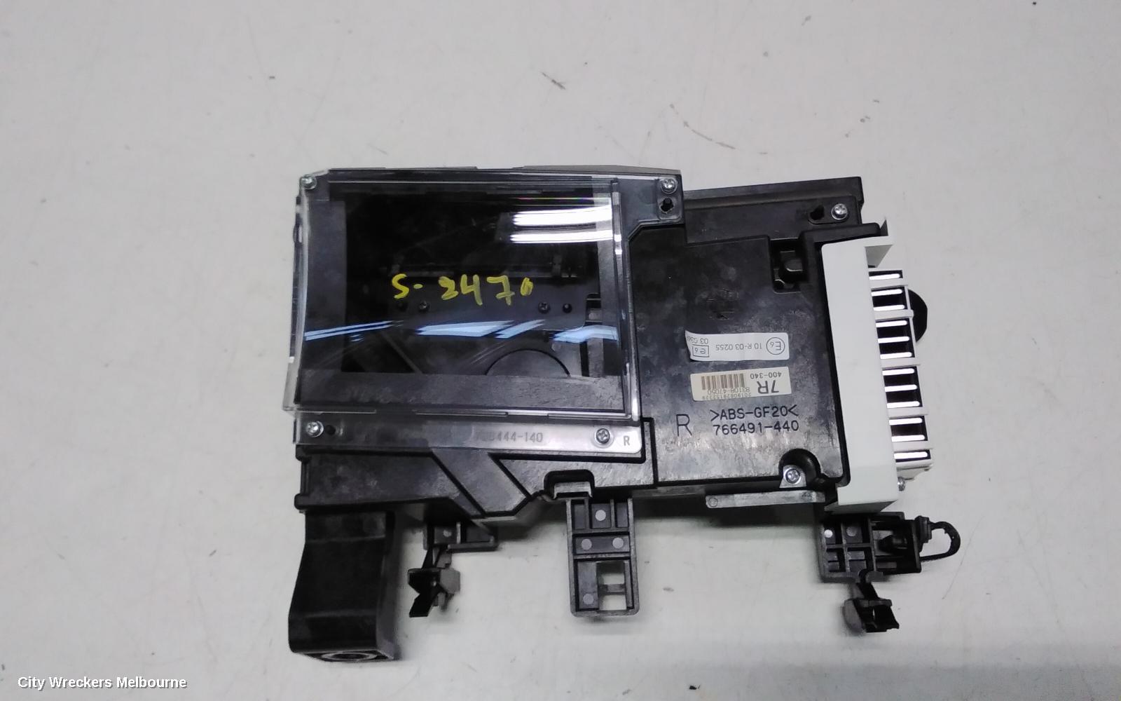 TOYOTA PRIUS INSTRUMENT CLUSTER, ZVW40R, PRIUS V, DISPLAY CLUSTER, 06/2015 - 03/2021