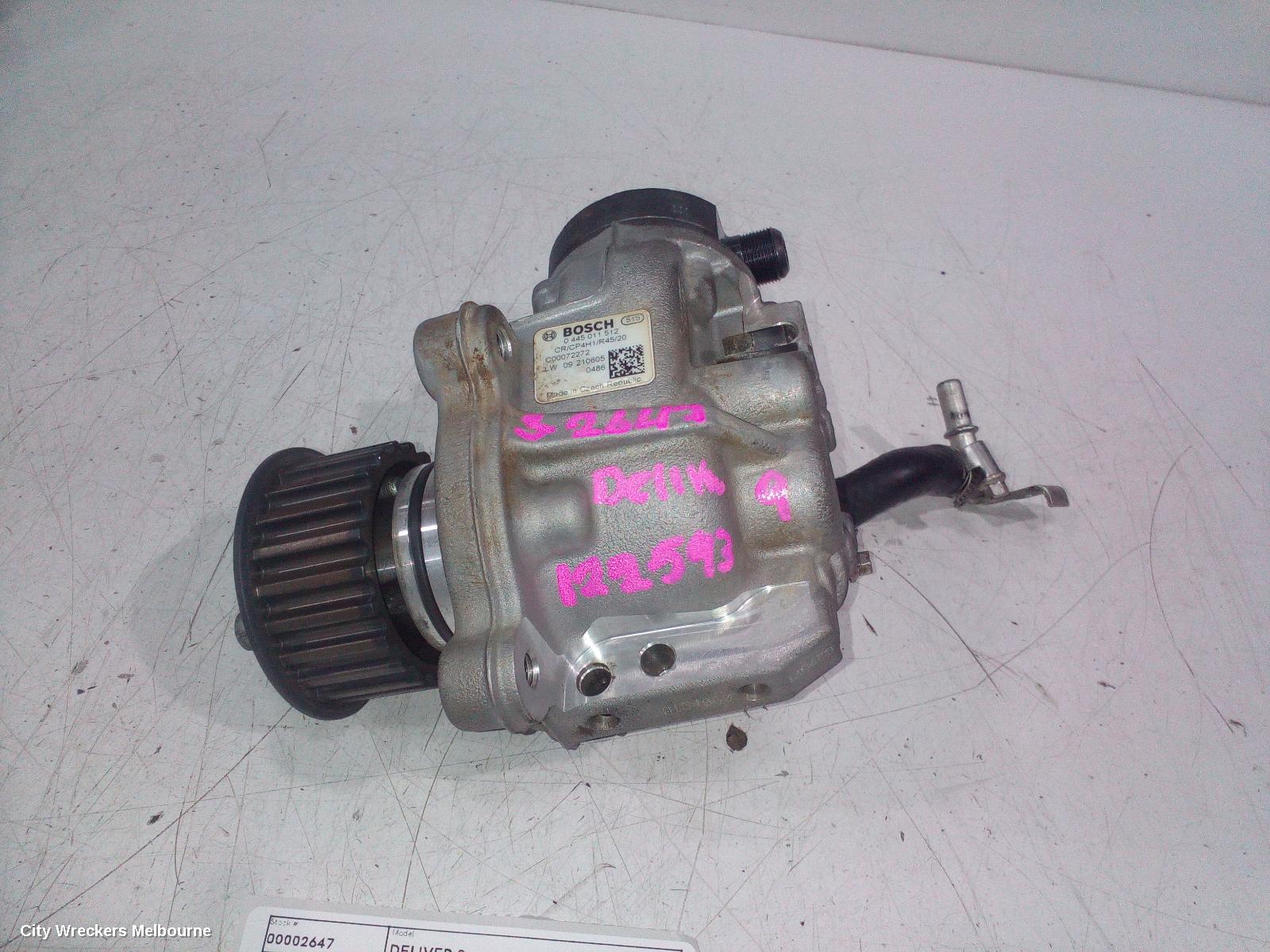 LDV DELIVER 9 FUEL PRESSURE REGULATOR, 07/2020 ONWARDS