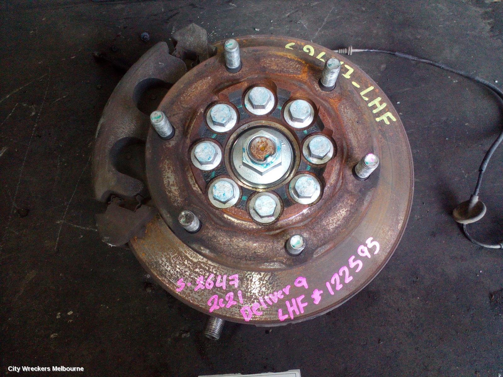LDV DELIVER 9 LEFT FRONT HUB ASSEMBLY, 07/2020 ONWARDS