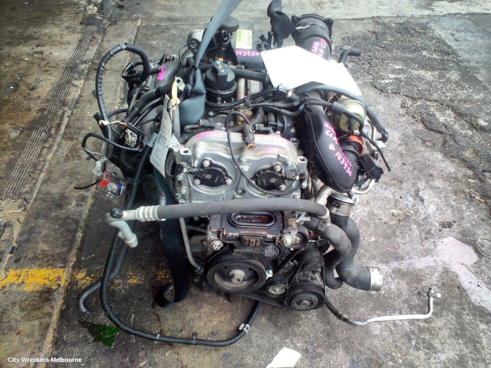 MERCEDES CLA CLASS ENGINE, PETROL, 1.6, TURBO, 115KW, CAMTRONIC TYPE, C117/X117, CLA200, 270.910 CODE, 09/2013 - 01/2019