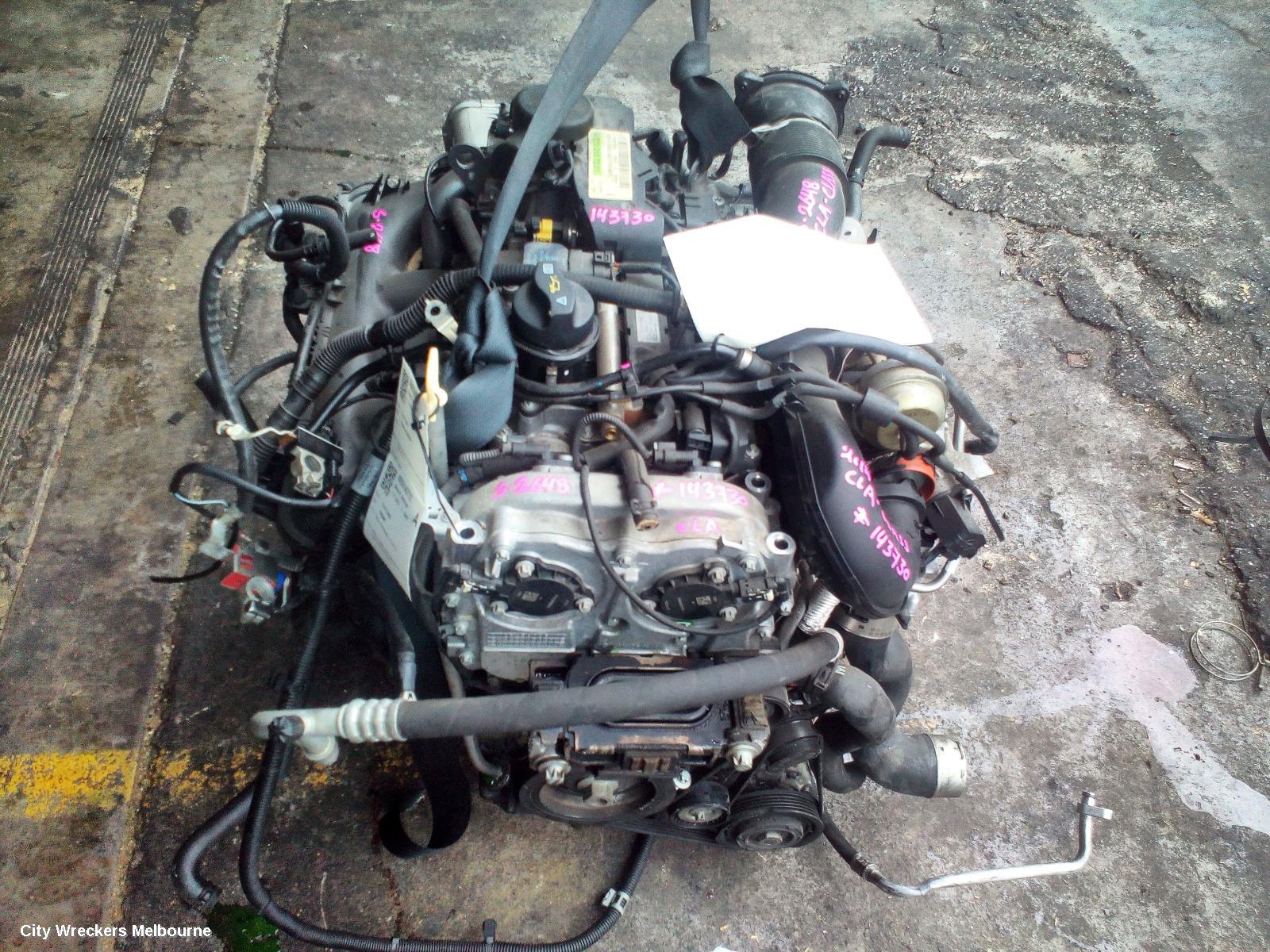 MERCEDES CLA CLASS ENGINE, PETROL, 1.6, TURBO, 115KW, CAMTRONIC TYPE, C117/X117, CLA200, 270.910 CODE, 09/2013 - 01/2019