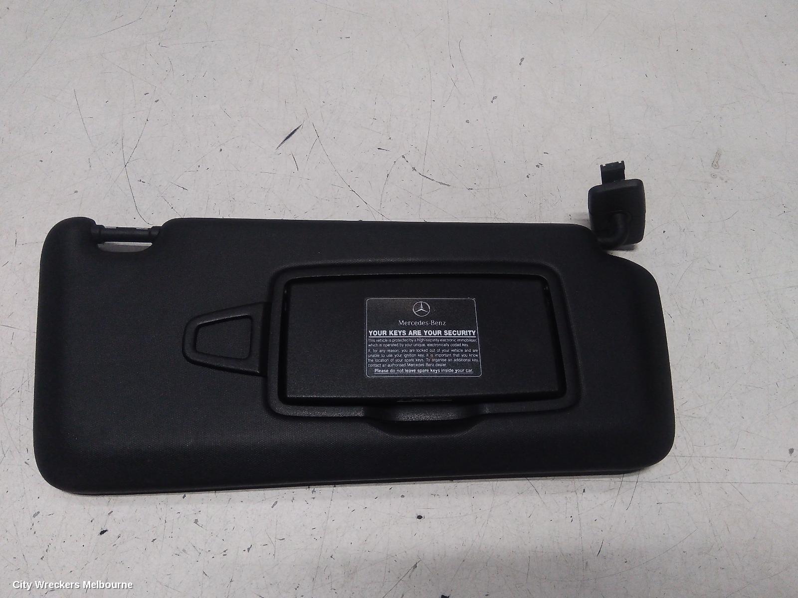MERCEDES CLA CLASS SUNVISOR, C117, RH SIDE, 09/2013 - 02/2019