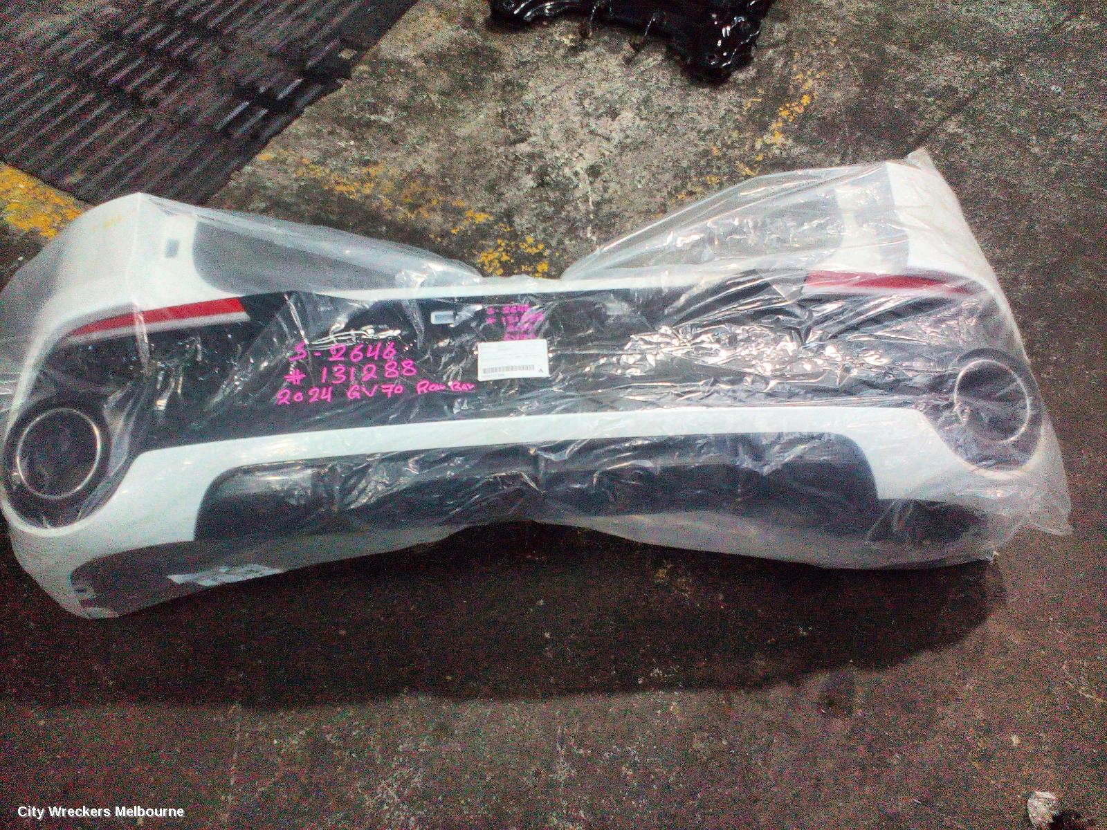 GENESIS GV70 REAR BUMPER, PETROL, 2.5/3.5, W/SPORT PACKAGE, JK, 03/2021 ONWARDS