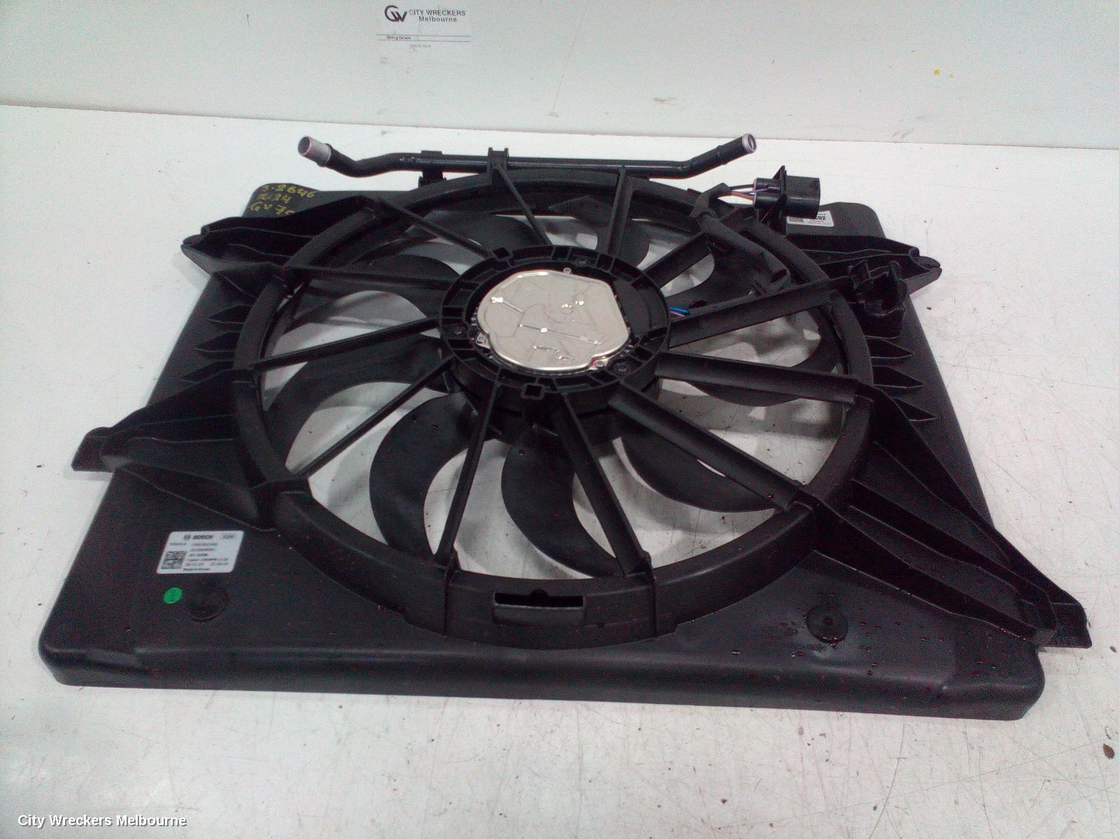 GENESIS GV70 FAN, JK, PETROL, 3.5, TWIN TURBO, G6D, 03/2021 ONWARDS