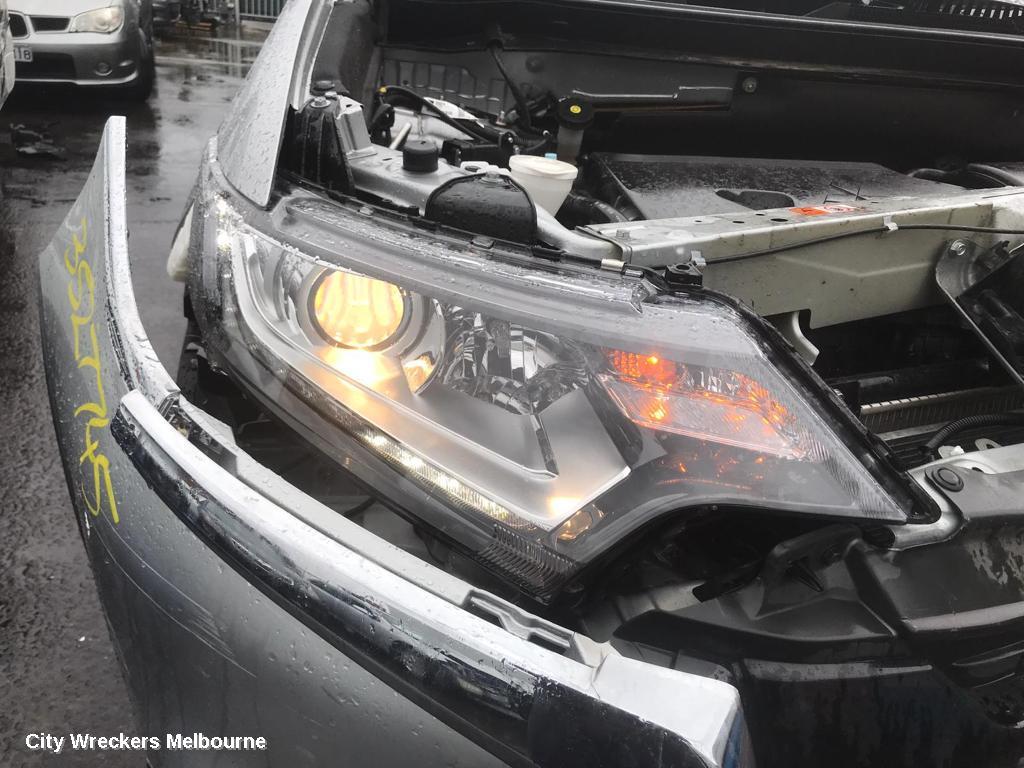 MITSUBISHI OUTLANDER LEFT FRONT DOOR WINDOW, ZJ-ZK, 10/2012 ONWARDS