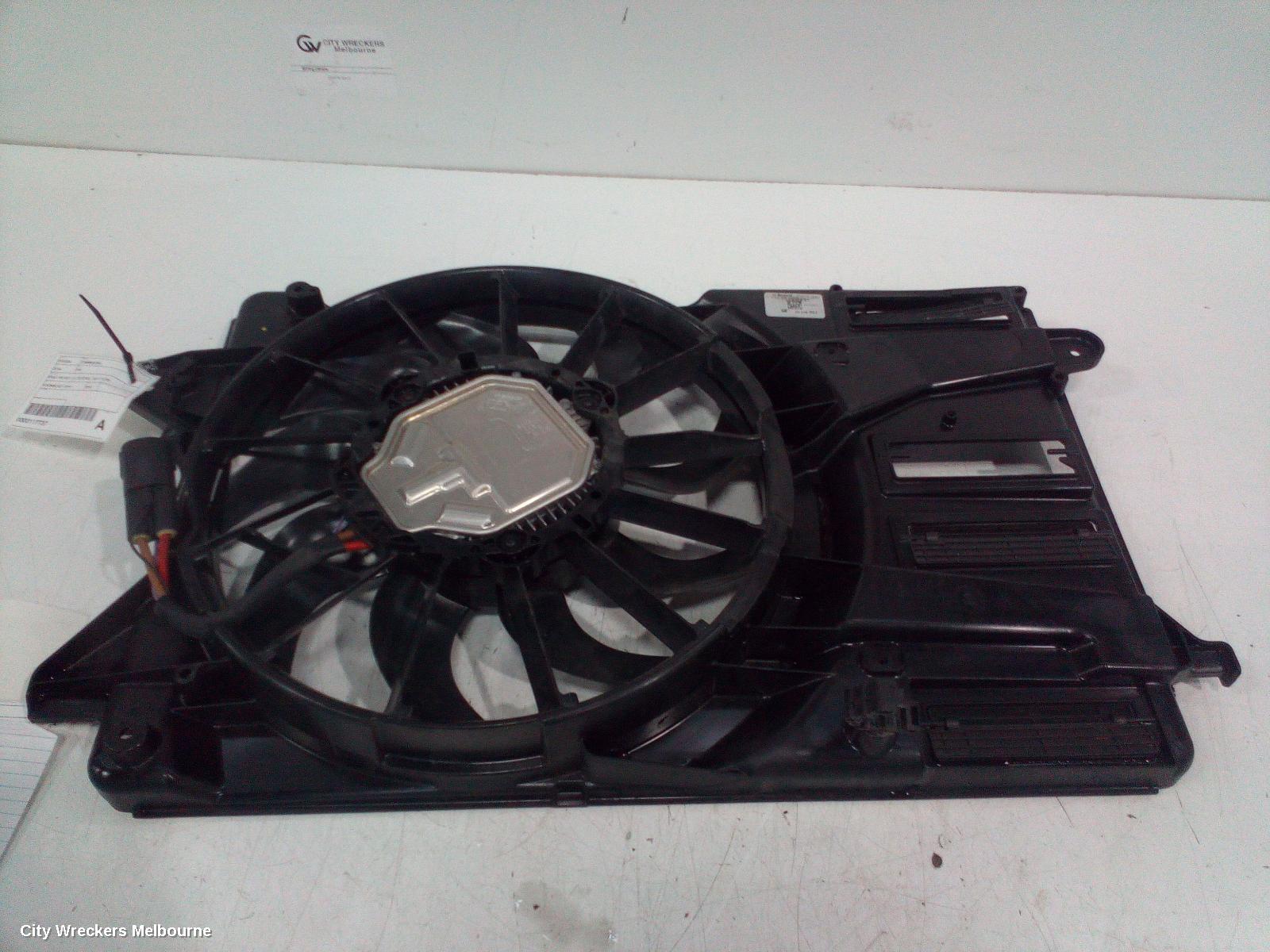 HOLDEN COMMODORE FAN, SINGLE FAN ASSY, 2.0, ZB,PETROL, 10/2017 - 12/2020