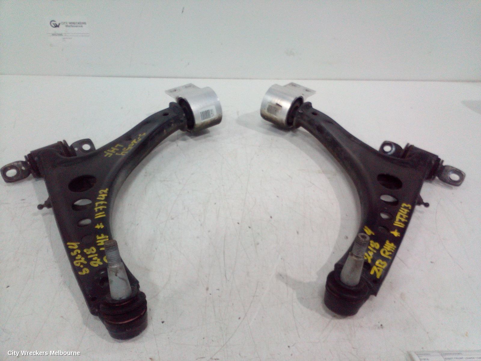 HOLDEN COMMODORE RIGHT FRONT LOWER CONTROL ARM, ZB, FWD, 10/2017 - 12/2020