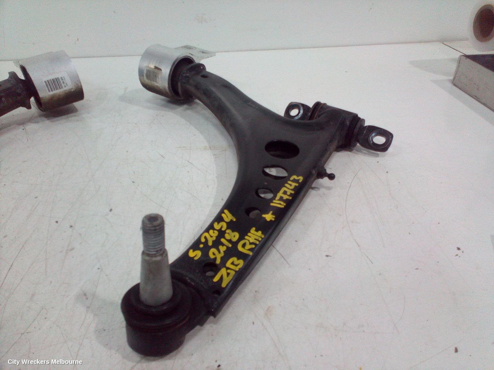 HOLDEN COMMODORE RIGHT FRONT LOWER CONTROL ARM, ZB, FWD, 10/2017 - 12/2020