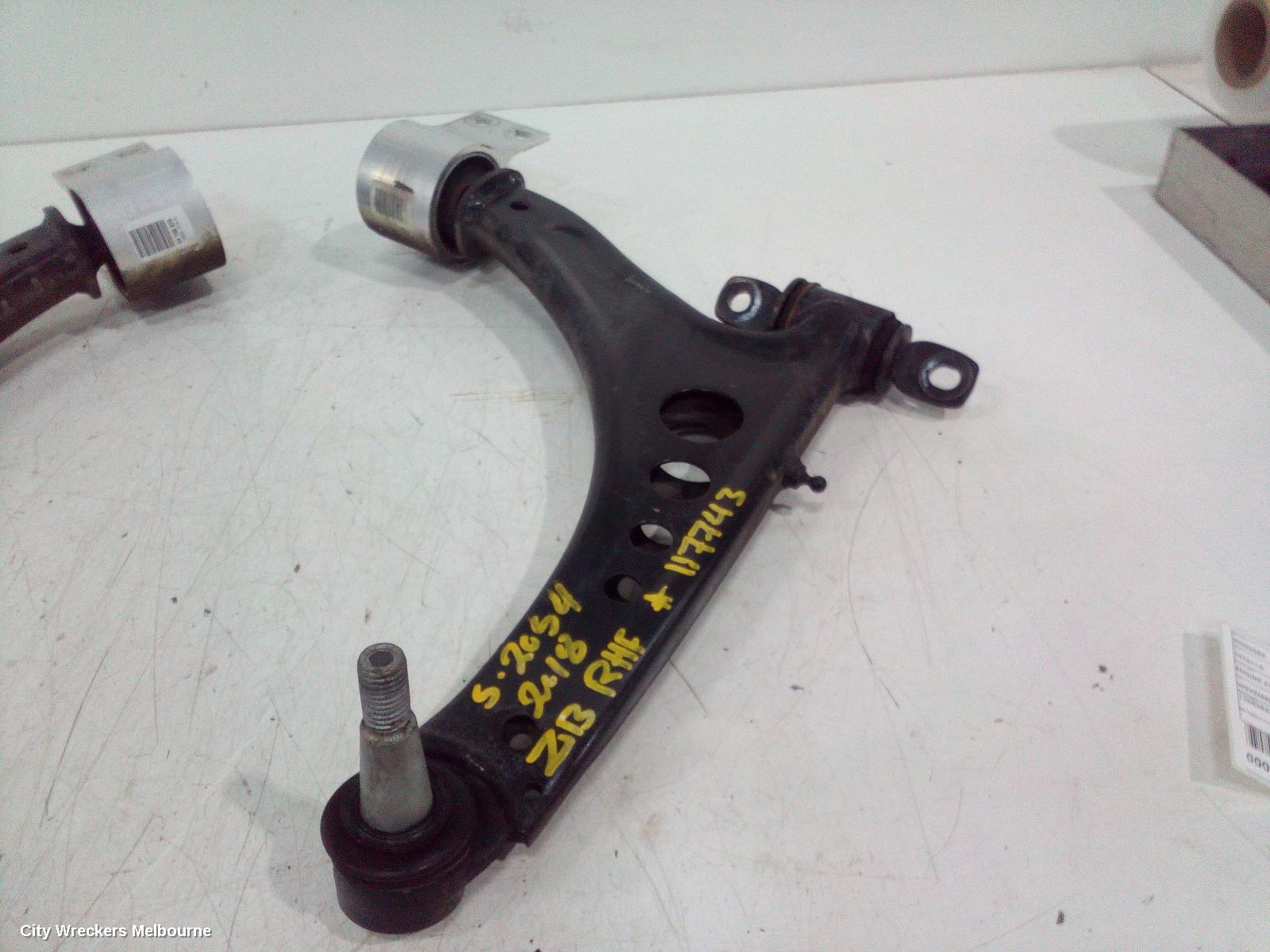 HOLDEN COMMODORE RIGHT FRONT LOWER CONTROL ARM, ZB, FWD, 10/2017 - 12/2020