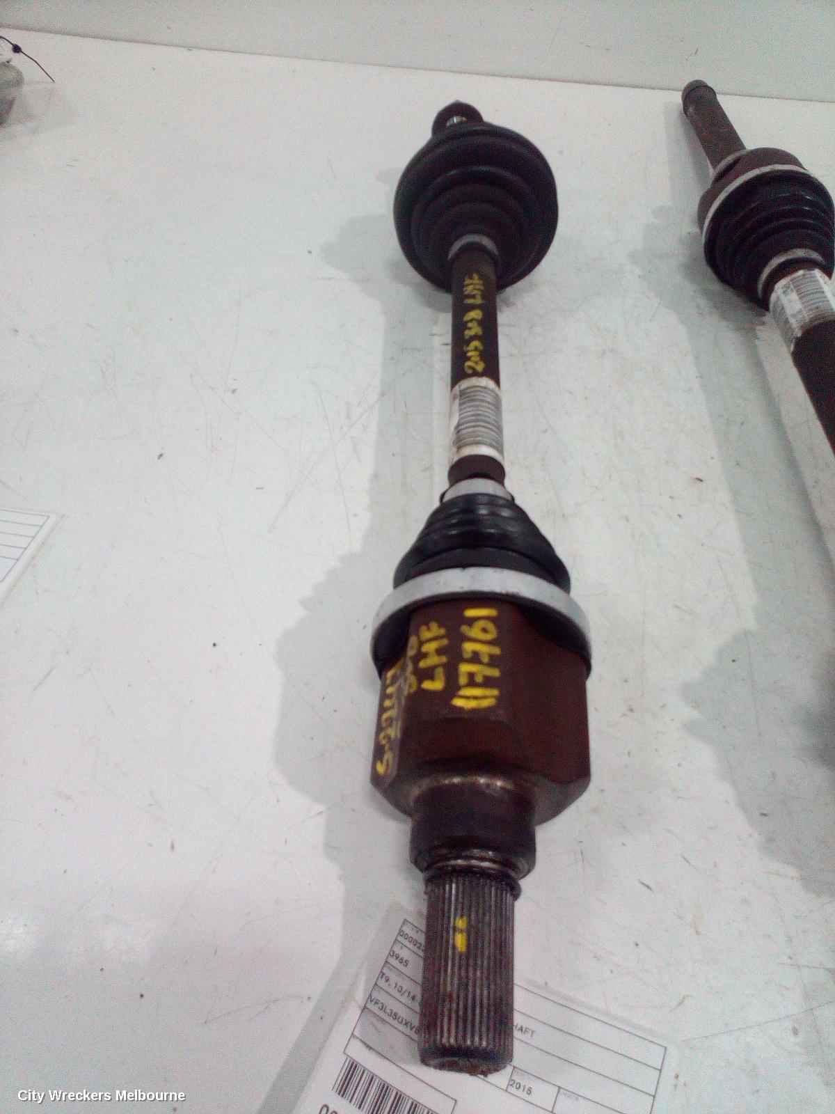 PEUGEOT 308 LEFT DRIVESHAFT, T9, 10/2014 - 05/2021