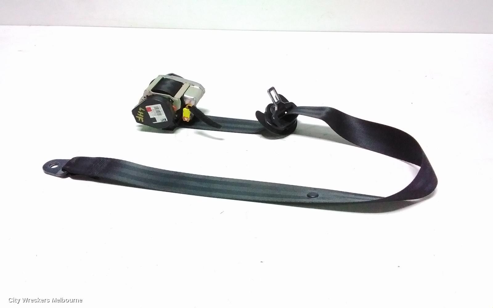 PEUGEOT 308 SEATBELT/STALK, LH FRONT, SEAT BELT ONLY, HATCH/WAGON, T9, 10/2014 - 01/2021