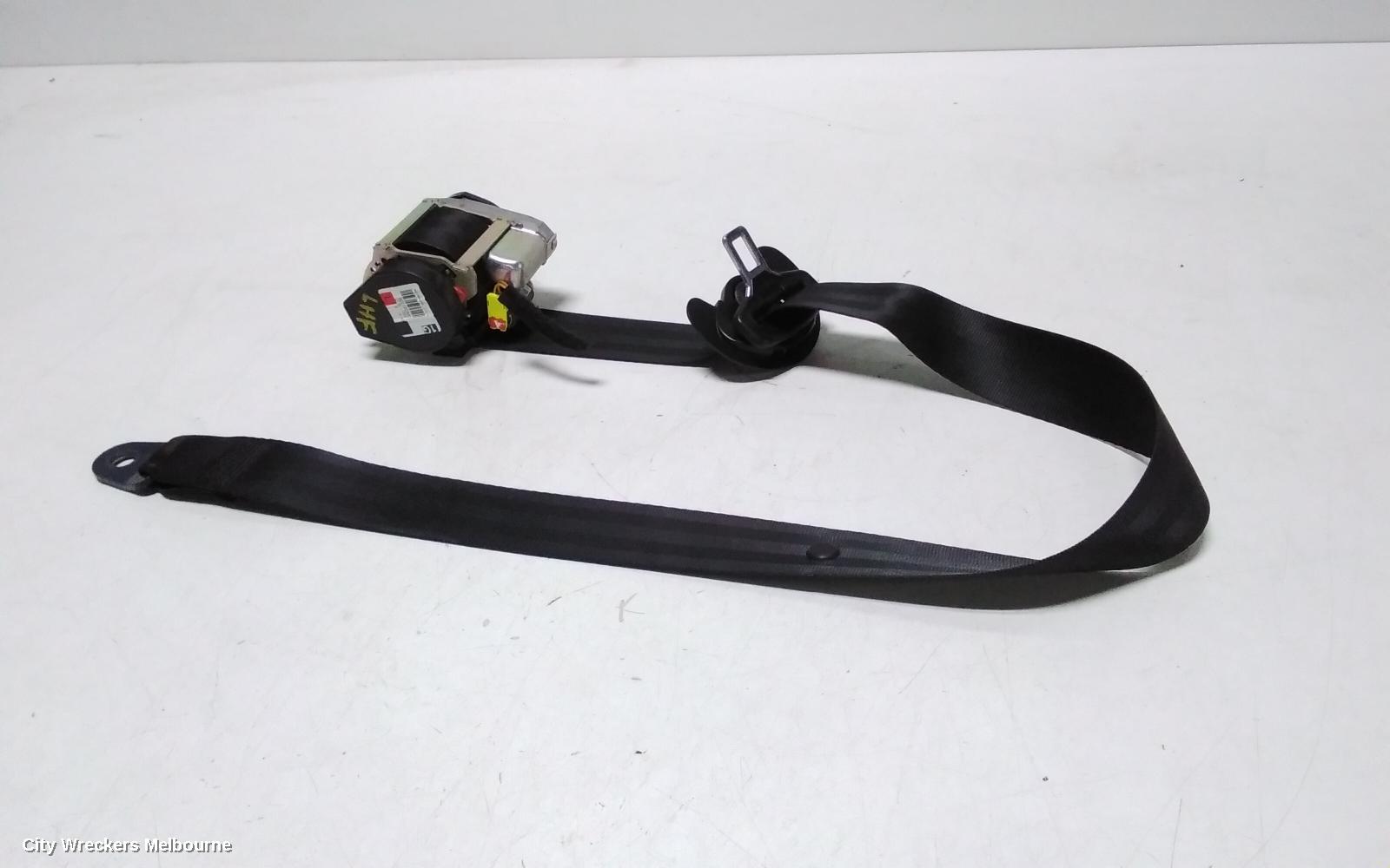 PEUGEOT 308 SEATBELT/STALK, LH FRONT, SEAT BELT ONLY, HATCH/WAGON, T9, 10/2014 - 01/2021