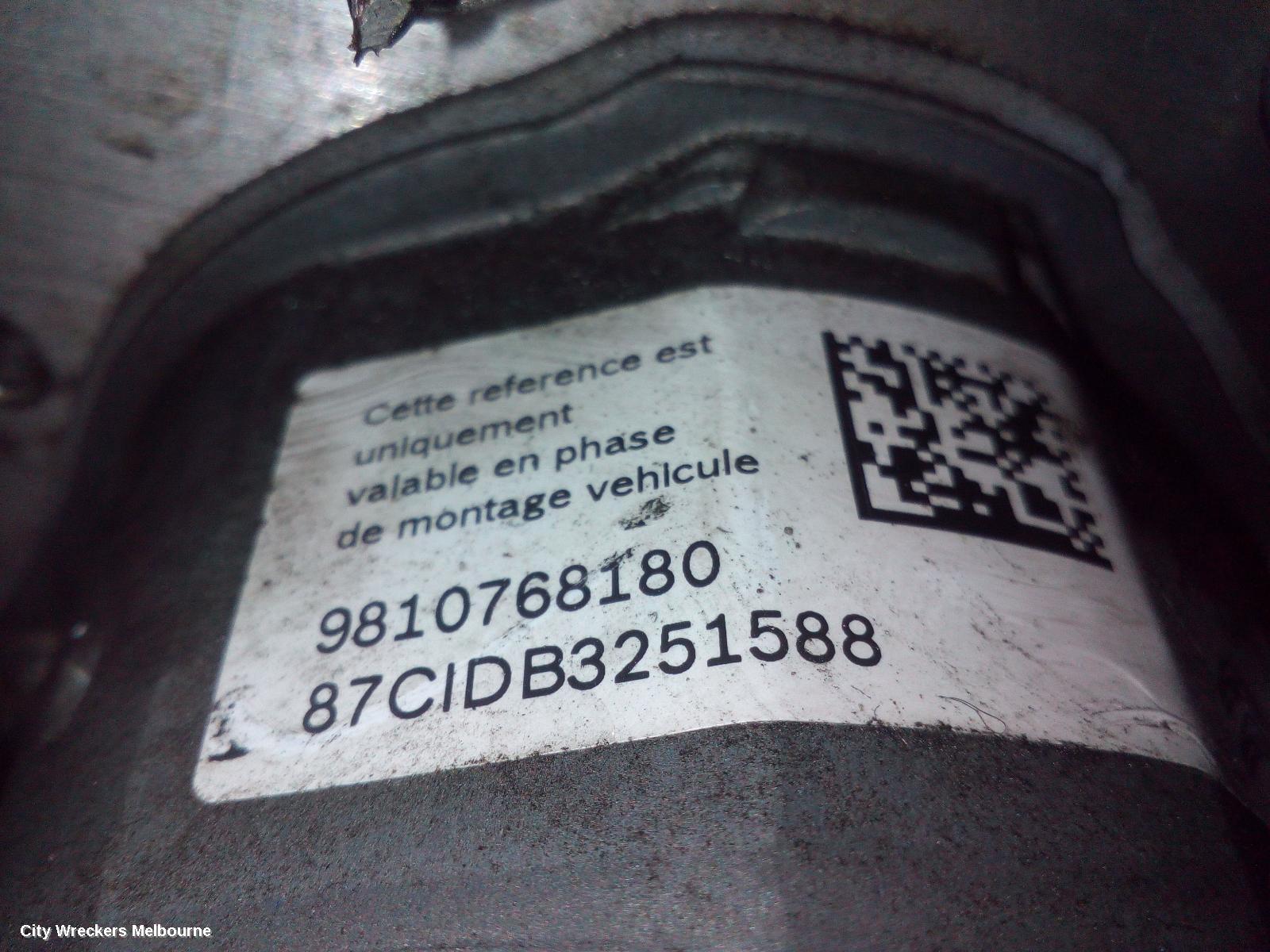 PEUGEOT 308 ABS PUMP/MODULATOR, T9, 10/2014 - 05/2021