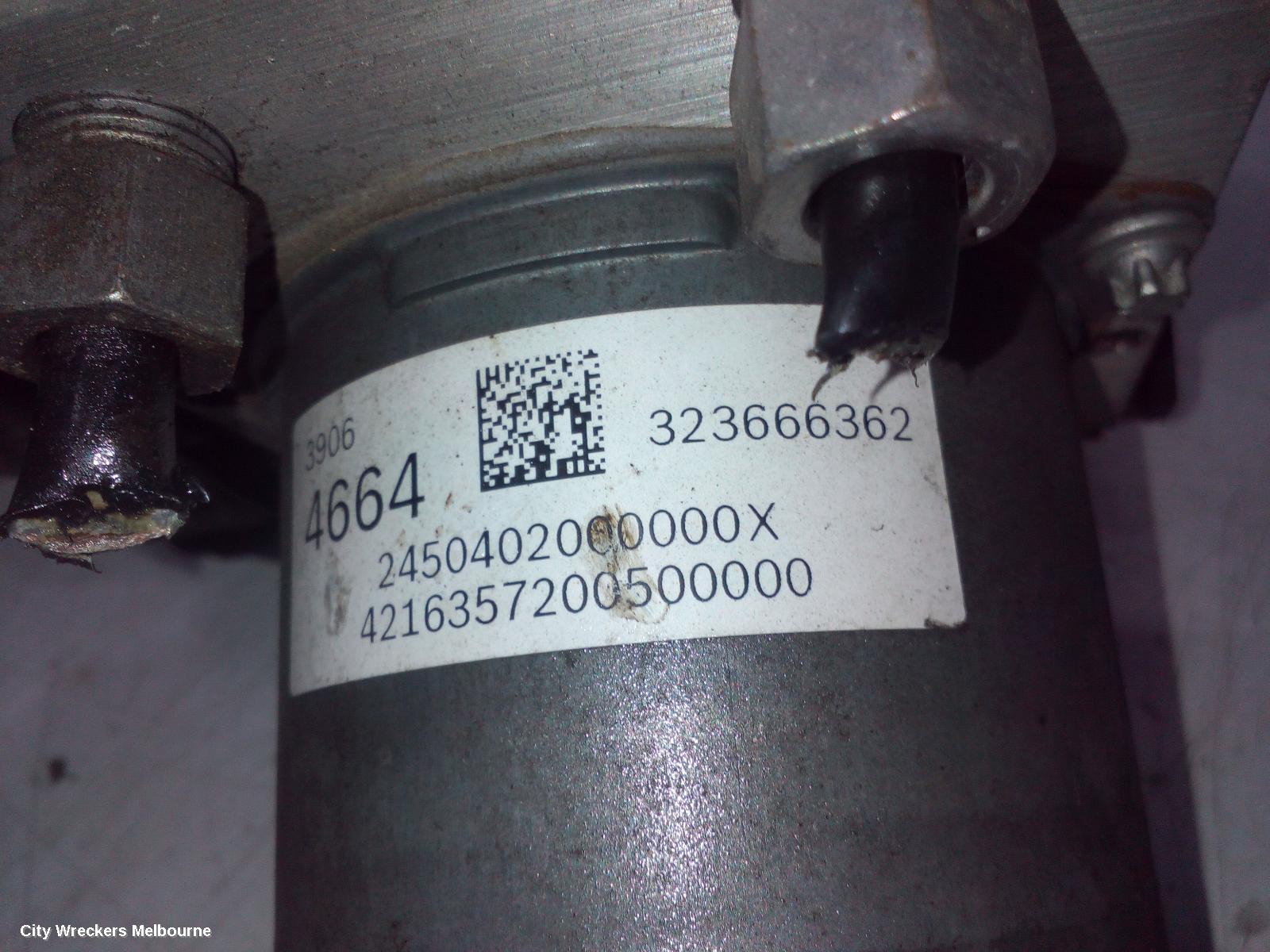 HOLDEN ASTRA ABS PUMP/MODULATOR, BK-BL, 09/2016 - 12/2020