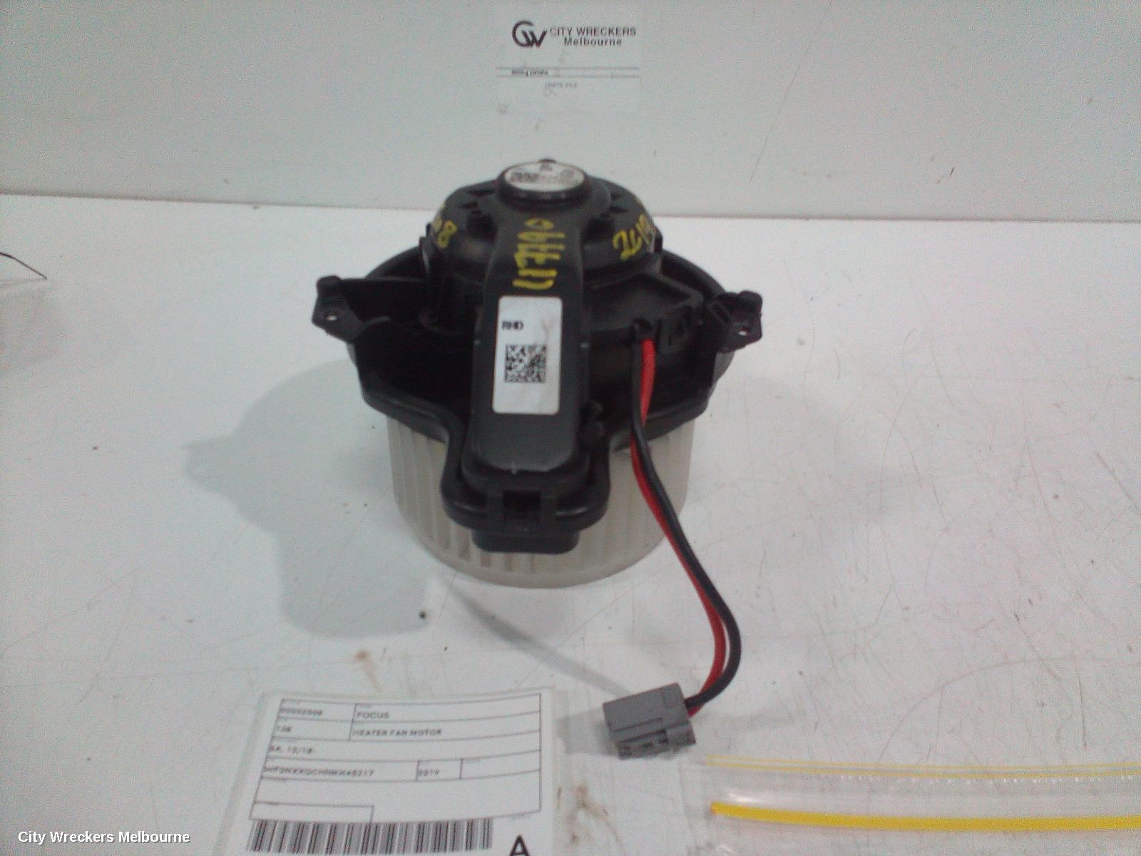 FORD FOCUS HEATER FAN MOTOR, SA, 10/2018 - 12/2024