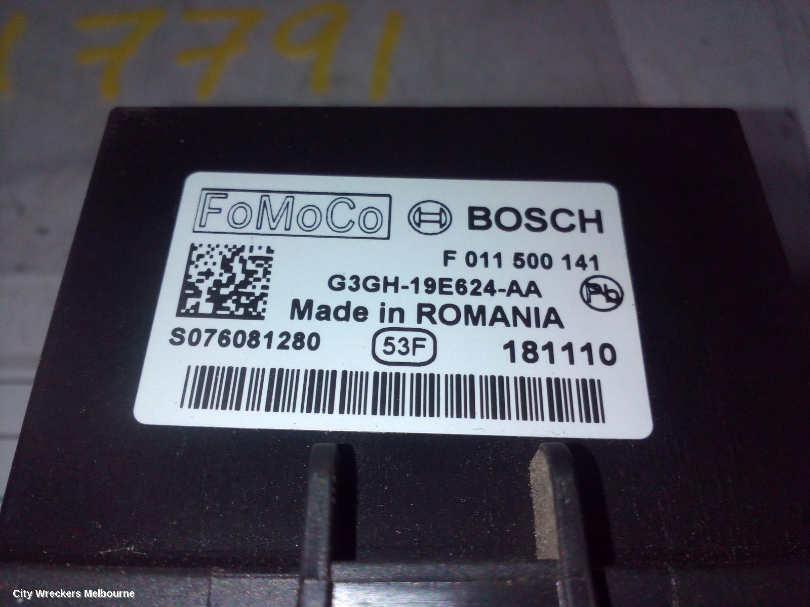 FORD FOCUS FAN SPEED RESISTOR, SA, 10/2018 - 12/2024