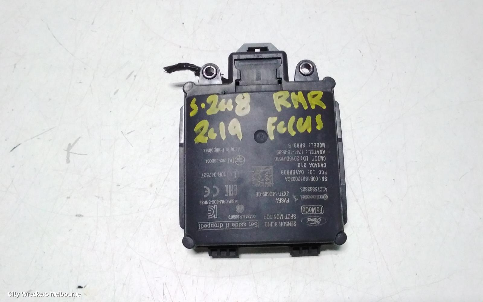FORD FOCUS, SA, 10/2018 - 12/2024, RHR BLIND SPOT MODUEL: 117792