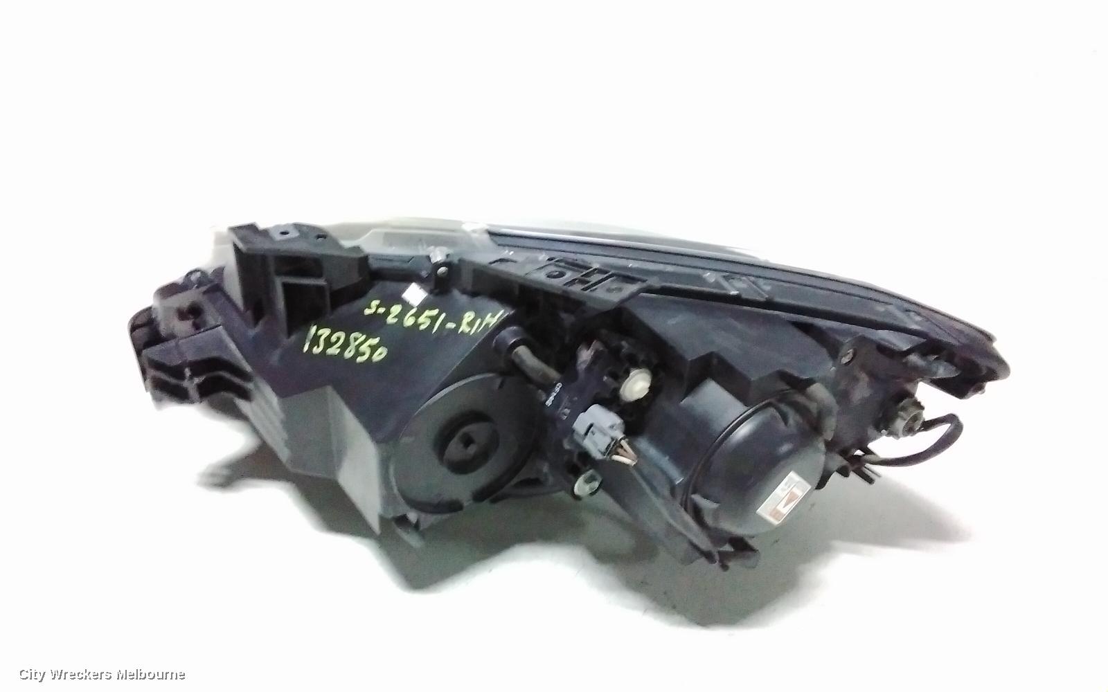 MAZDA CX9 RIGHT HEADLAMP, TB, XENON TYPE, 10/2012 - 12/2015