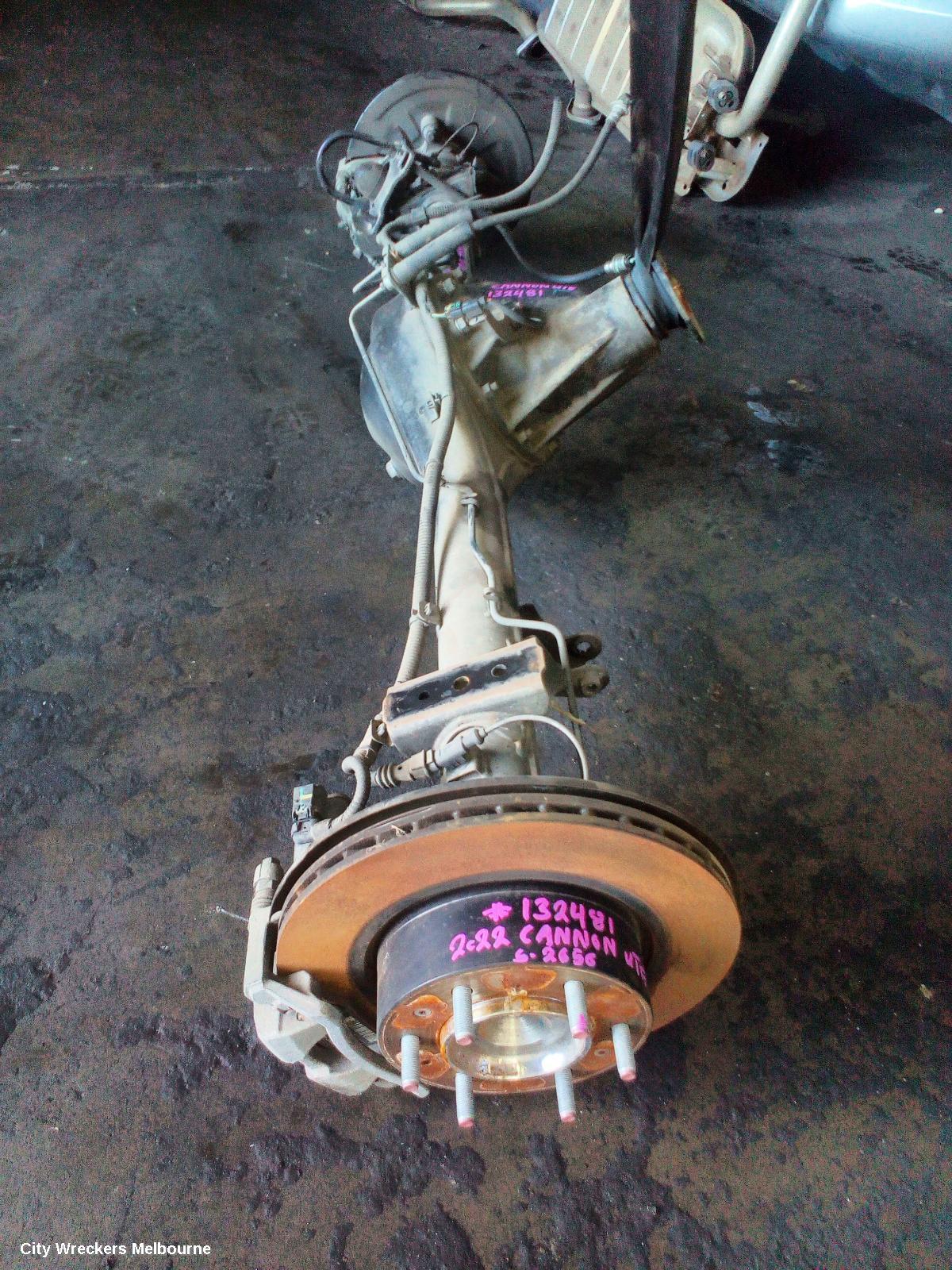 GREAT WALL CANNON UTE REAR DIFF ASSEMBLY, NPW, 09/2020 ONWARDS
