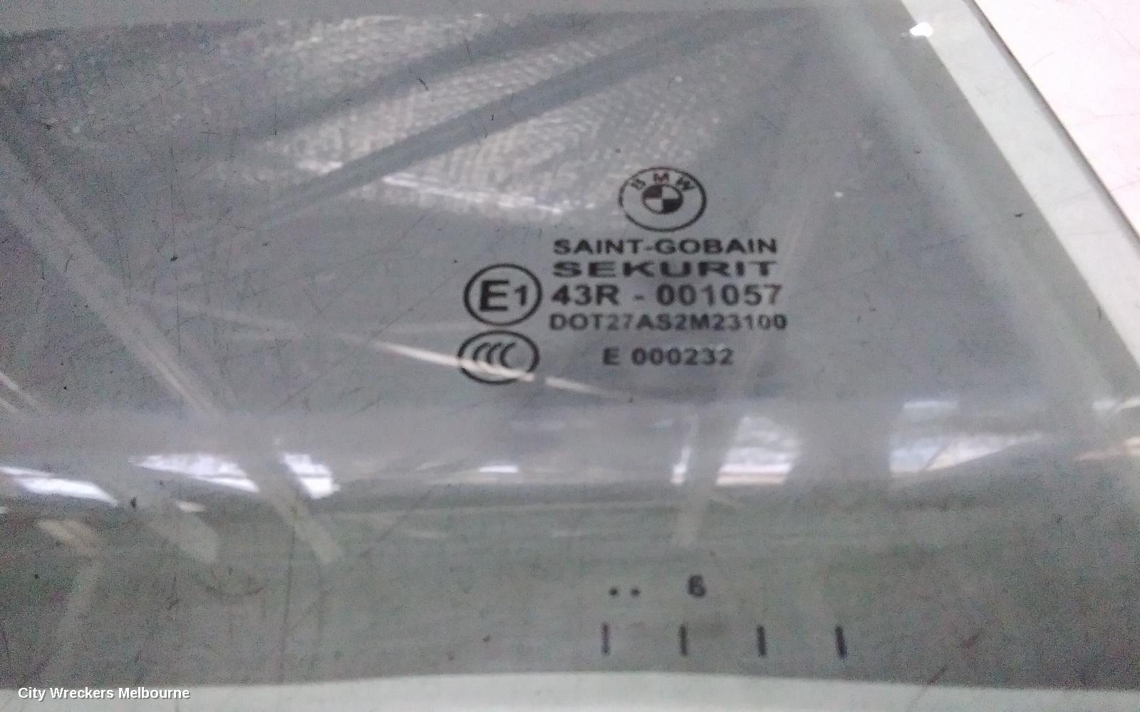 BMW X3 RIGHT REAR DOOR WINDOW, E83, 06/2004 - 11/2010