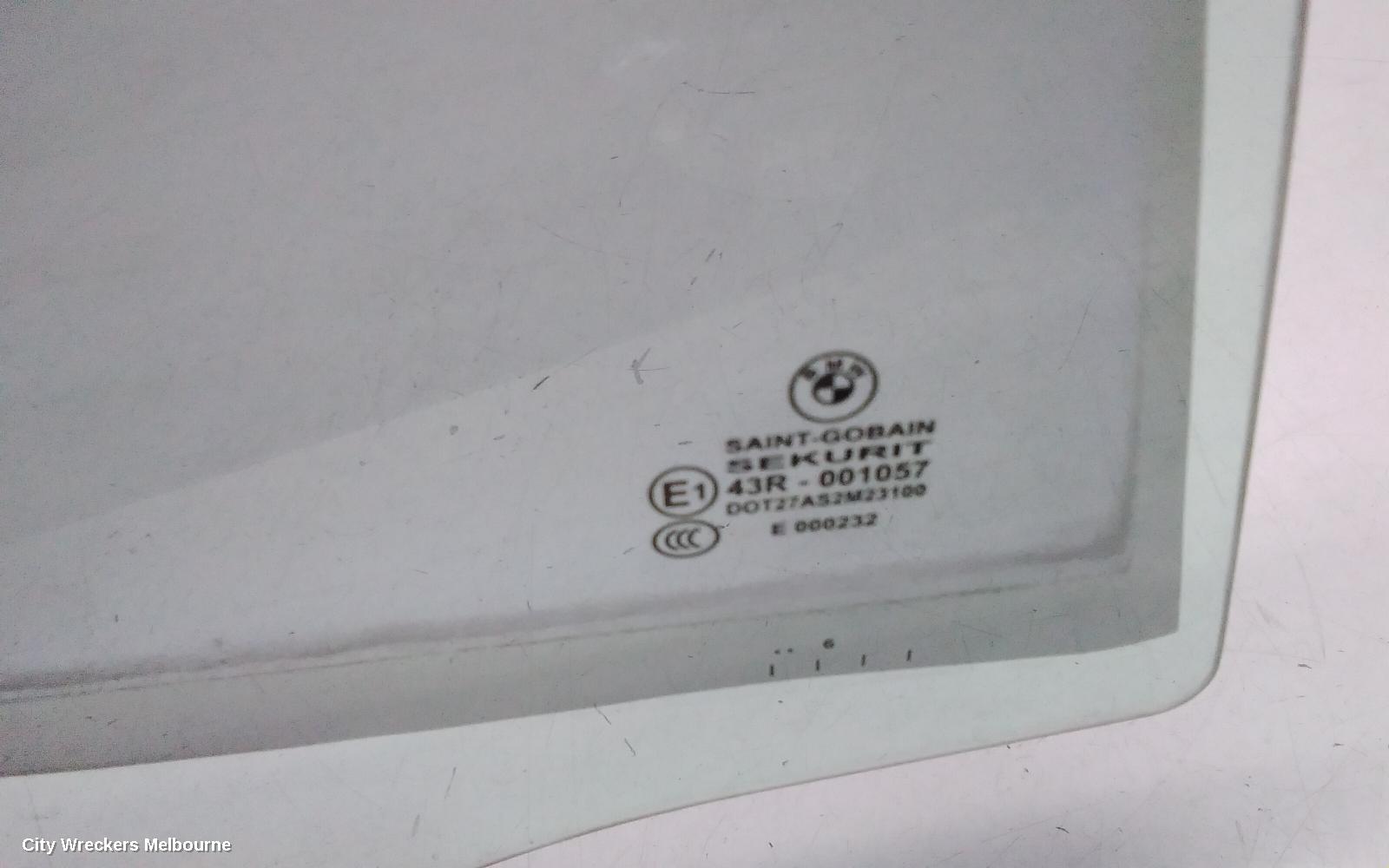 BMW X3 LEFT REAR DOOR WINDOW, E83, 06/2004 - 11/2010
