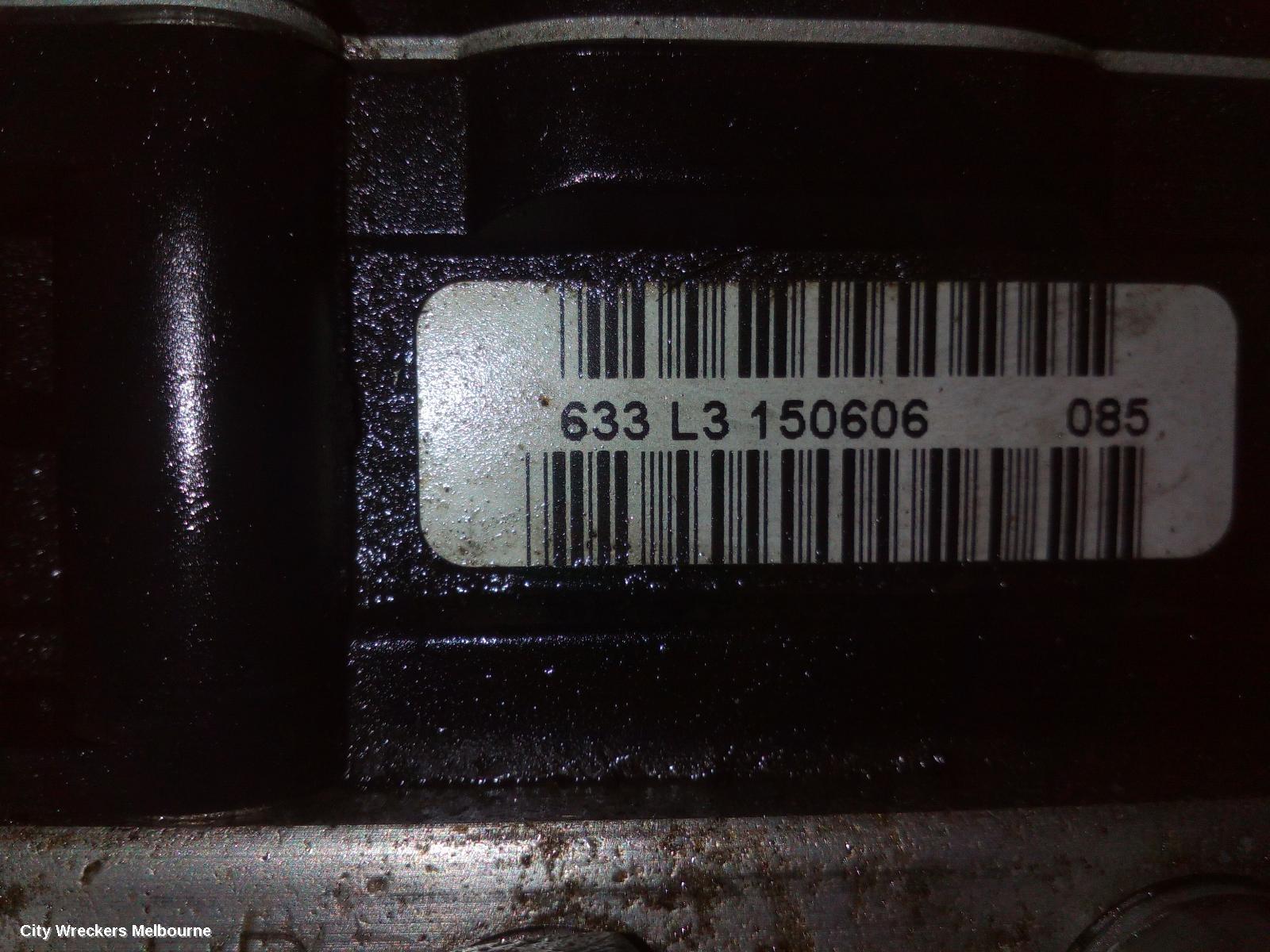 BMW X3 ABS PUMP/MODULATOR, E83, ON MODULE P/N 34513424682, 06/2004 - 11/2010