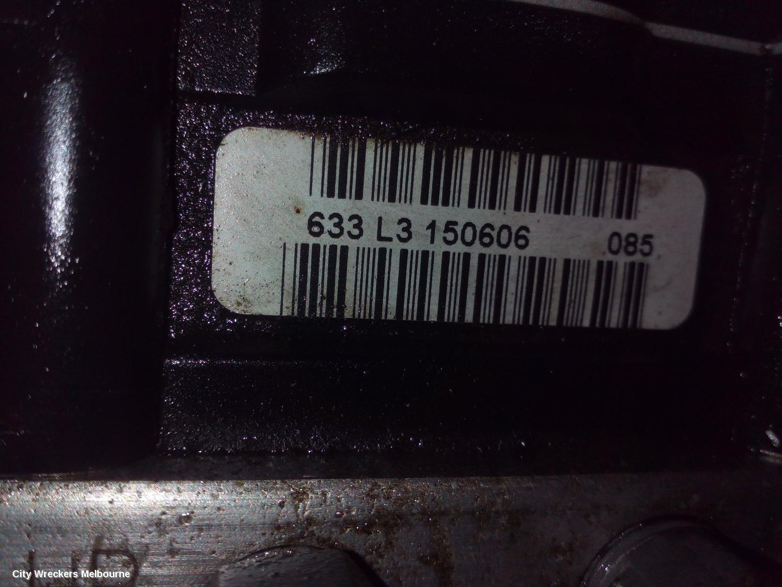 BMW X3 ABS PUMP/MODULATOR, E83, ON MODULE P/N 34513424682, 06/2004 - 11/2010