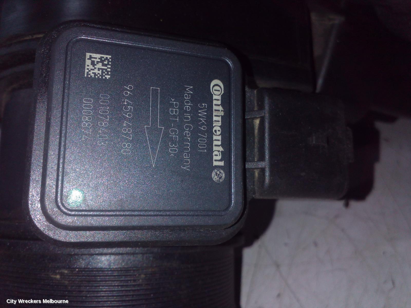 PEUGEOT 407 AIR CLEANER/BOX, AIR CLEANER, 2.7, UHZ, DIESEL, 07/2006 - 06/2011
