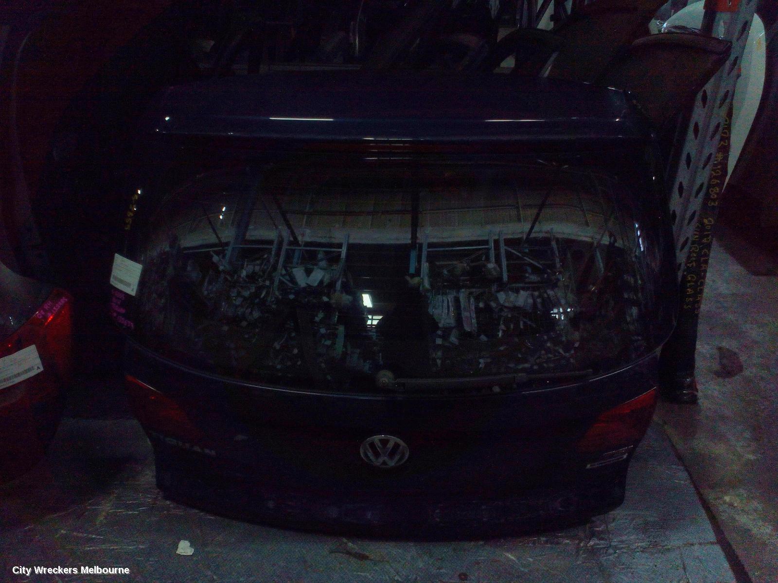 VOLKSWAGEN TIGUAN BOOTLID/TAILGATE, TAILGATE, 5N, NON CAMERA TYPE, 05/2008 - 08/2016