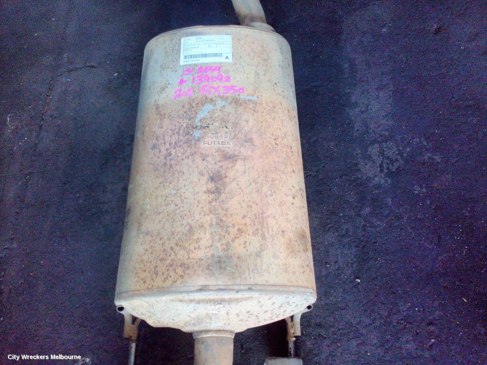 LEXUS RX SERIES CATALYTIC CONVERTER, UNDER CAR-CAT TYPE, 3.5, 2GR-FXE, PETROL, RX450H,GYL15R, 12/2008 - 08/2015