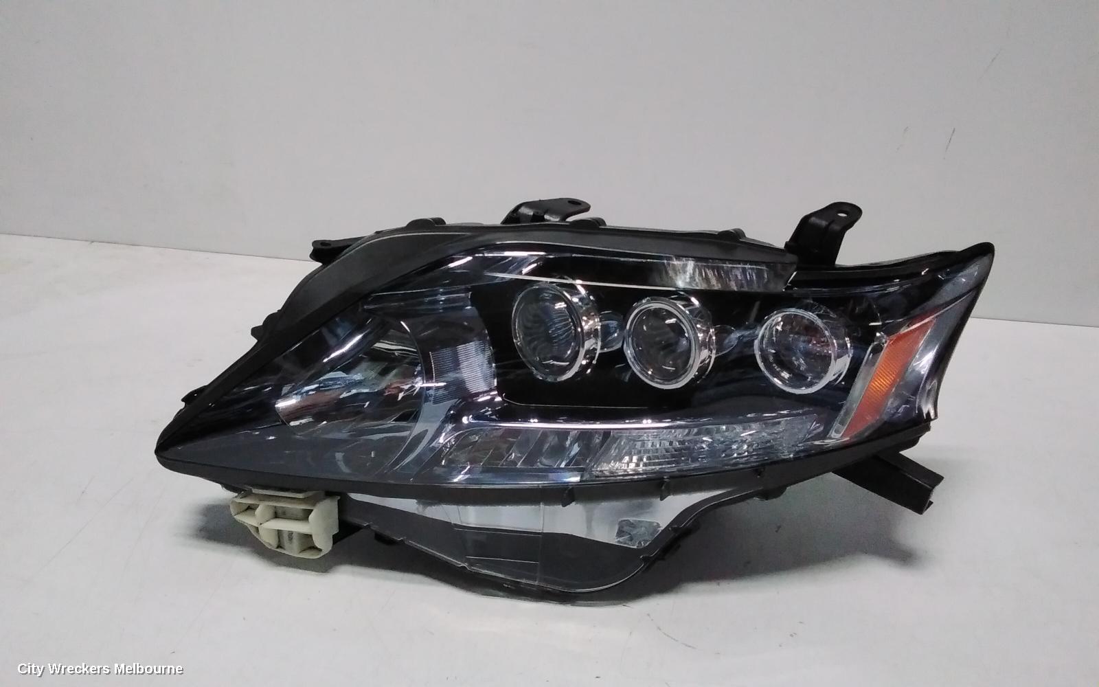 LEXUS RX SERIES LEFT HEADLAMP, RX450H, GYL15R, SPORTS LUXURY, LED TYPE, 12/2008 - 05/2012