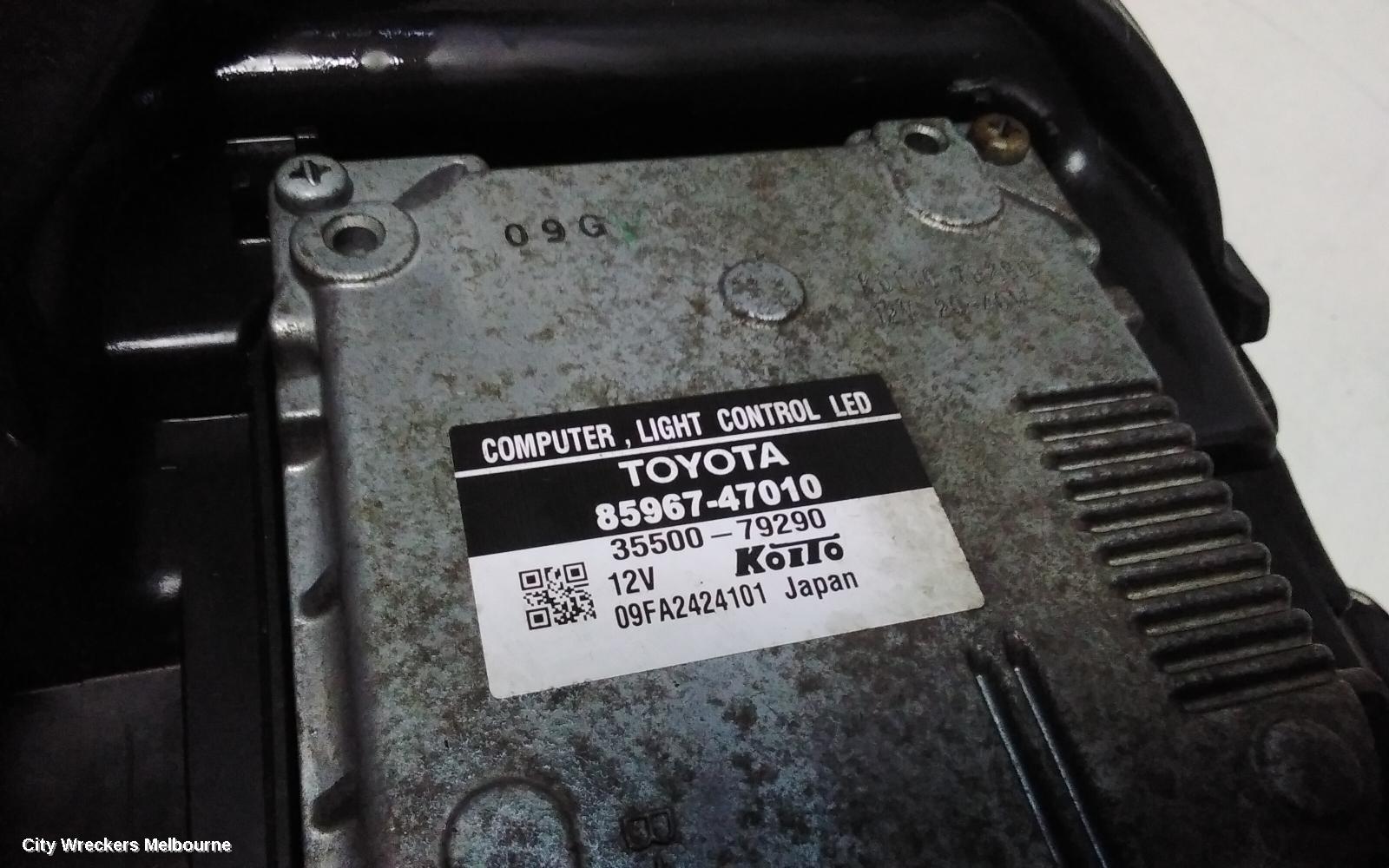 LEXUS RX SERIES LEFT HEADLAMP, RX450H, GYL15R, SPORTS LUXURY, LED TYPE, 12/2008 - 05/2012