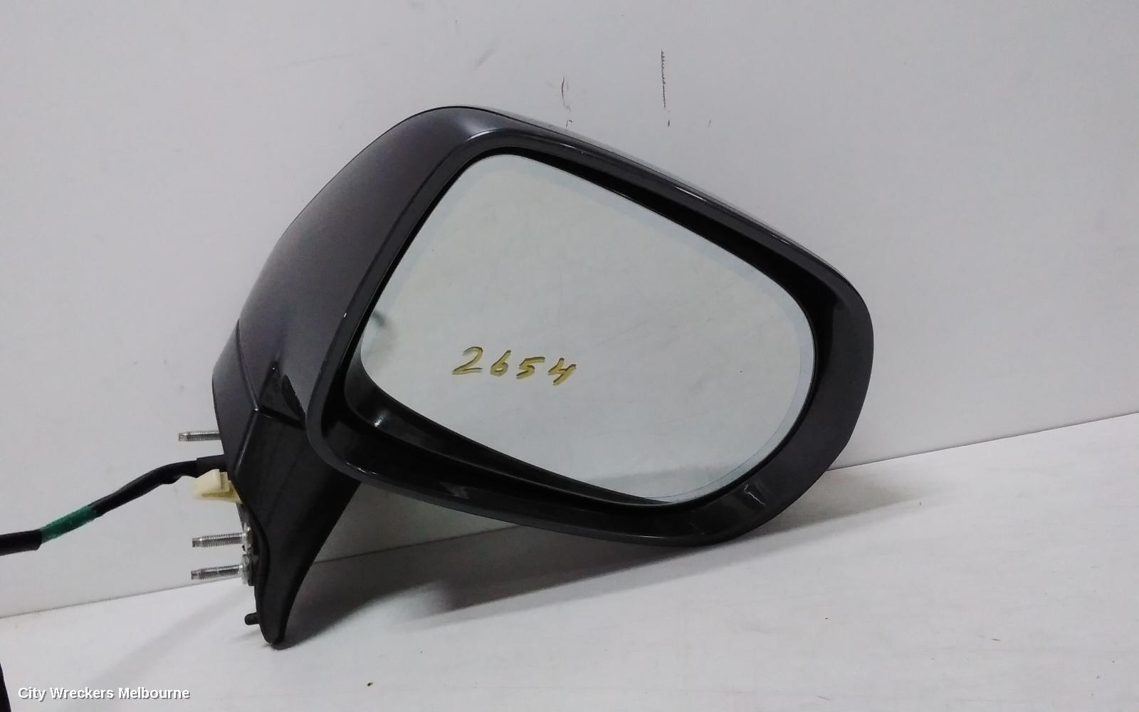 LEXUS RX SERIES RIGHT DOOR MIRROR, AL10, COLOUR CODED, NON CAMERA TYPE, 12/2008 - 08/2015