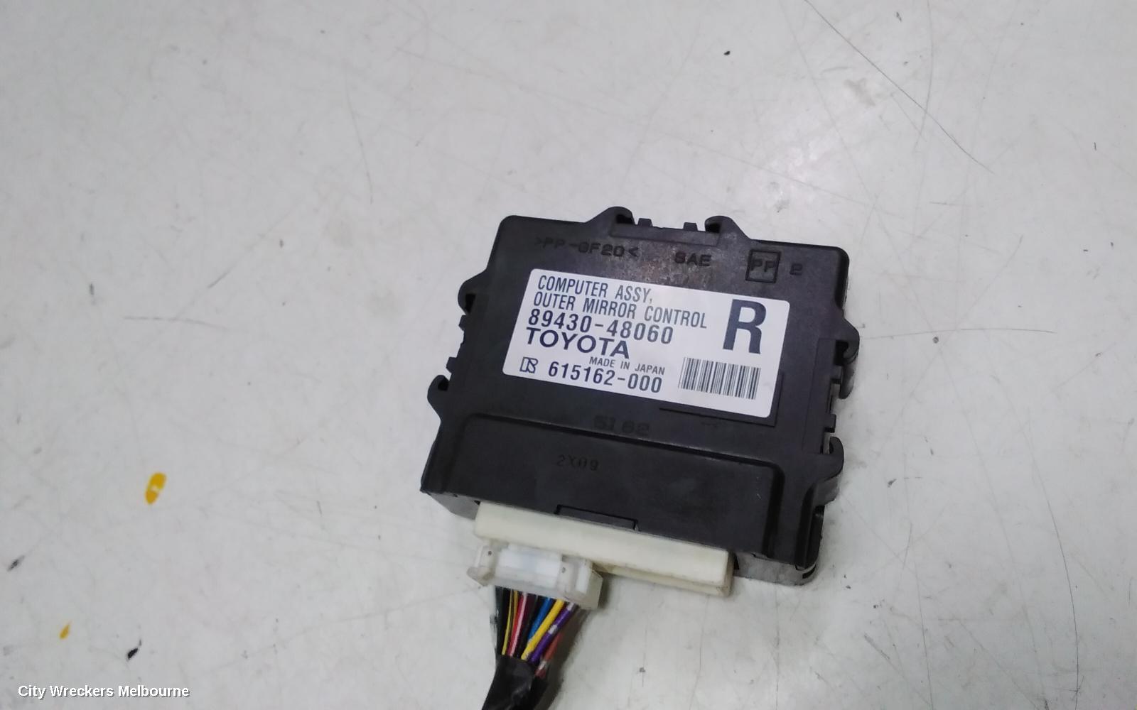 LEXUS RX SERIES RIGHT DOOR MIRROR, AL10, COLOUR CODED, NON CAMERA TYPE, 12/2008 - 08/2015