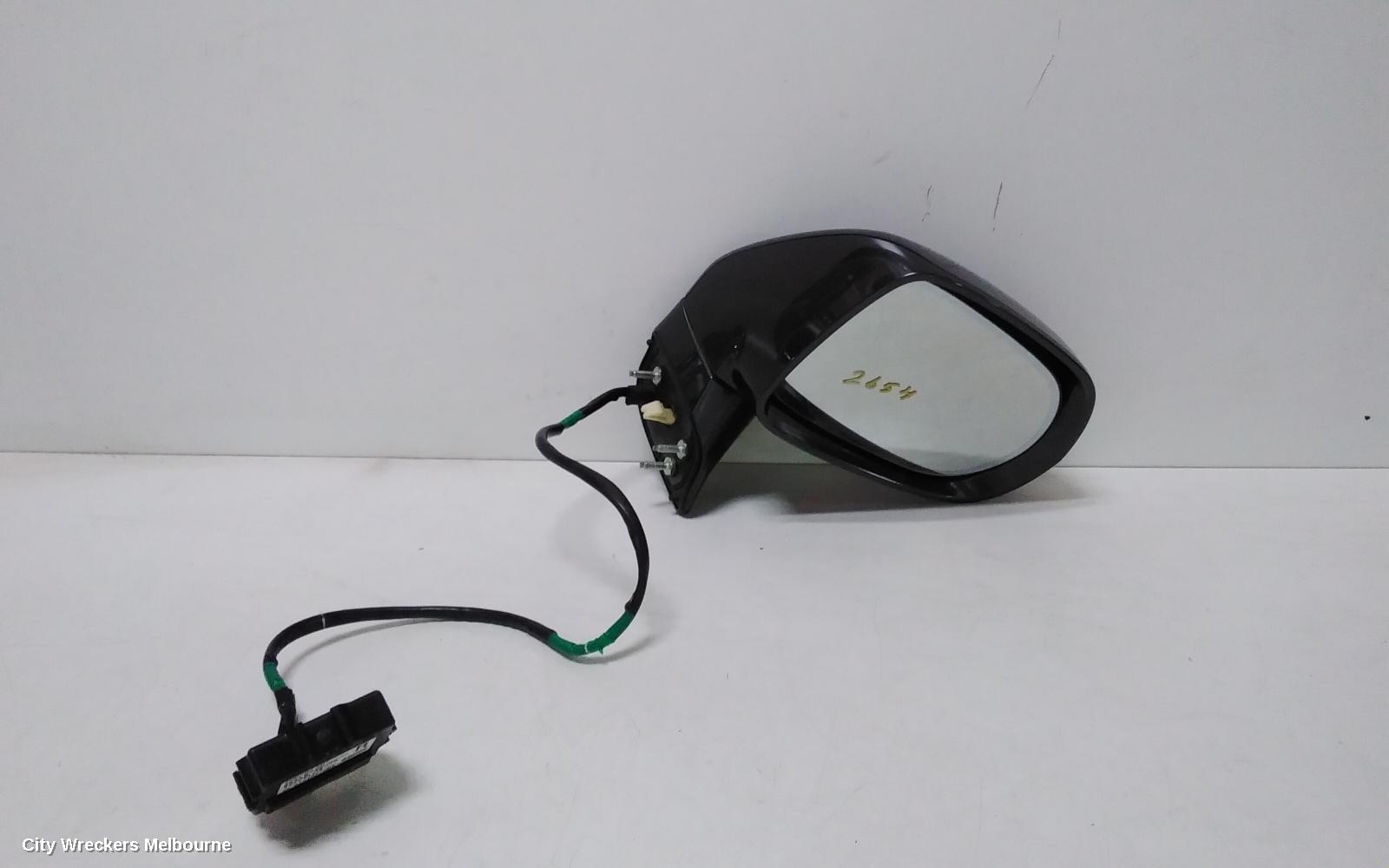 LEXUS RX SERIES RIGHT DOOR MIRROR, AL10, COLOUR CODED, NON CAMERA TYPE, 12/2008 - 08/2015