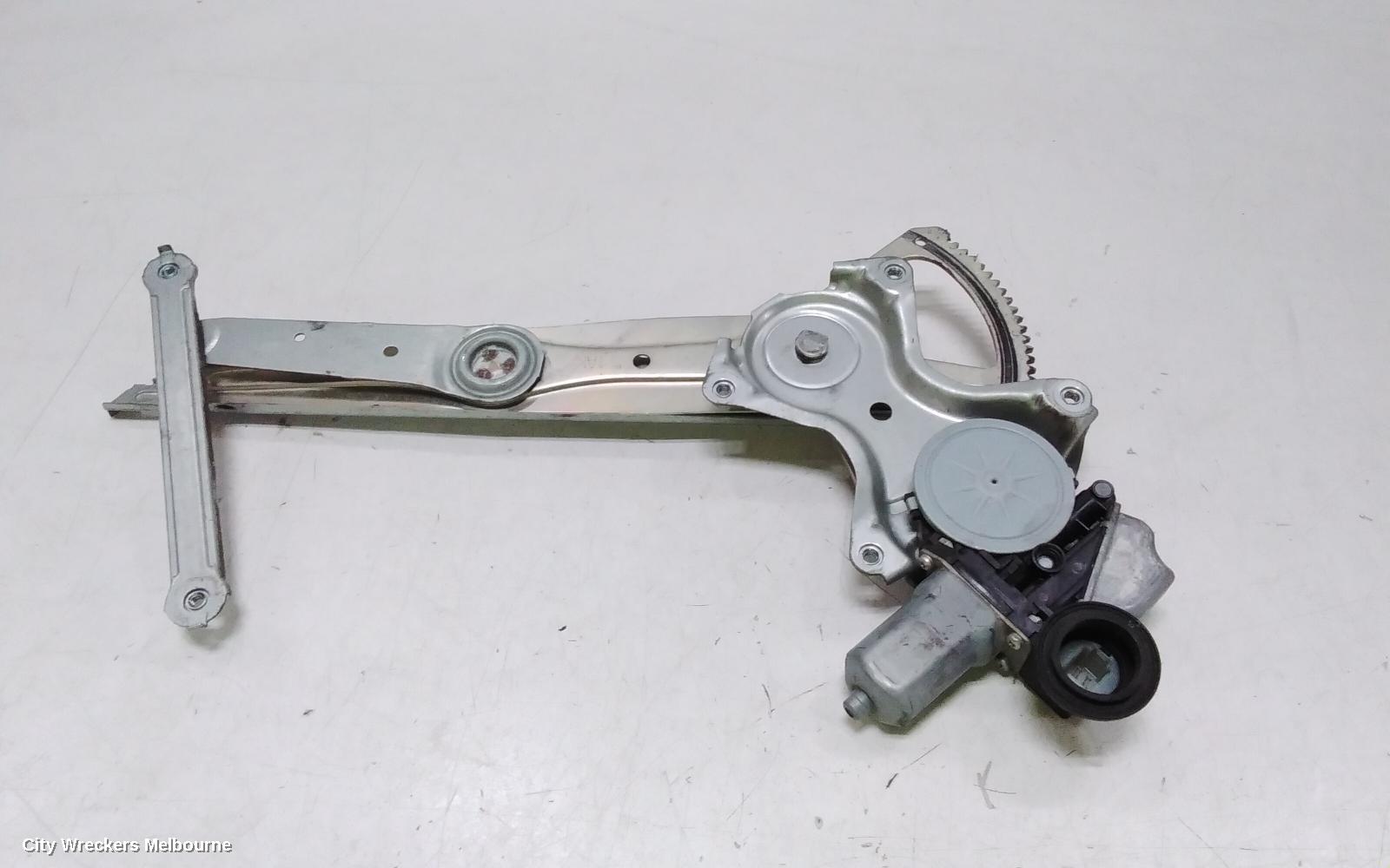 LEXUS RX SERIES RIGHT FRONT WINDOW REG/MOTOR, AL10, 12/2008 - 08/2015