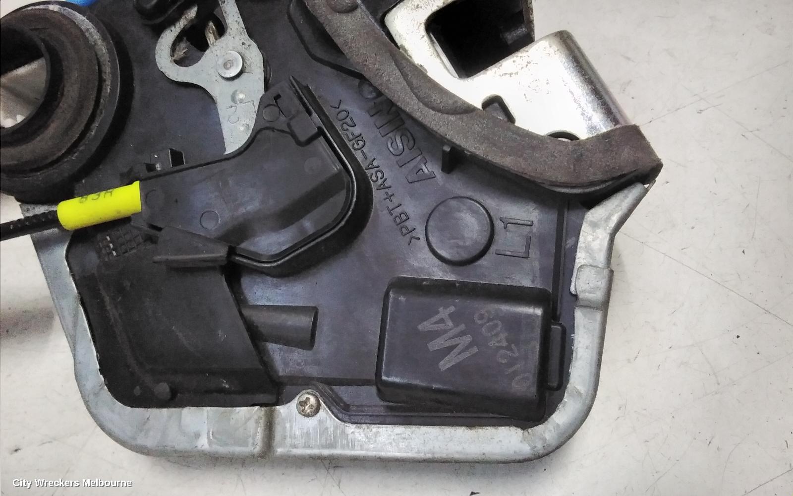 LEXUS RX SERIES DOOR/BOOT/GATE LOCK, LEFT REAR DOOR LOCK, AL10, 12/2008 - 08/2015