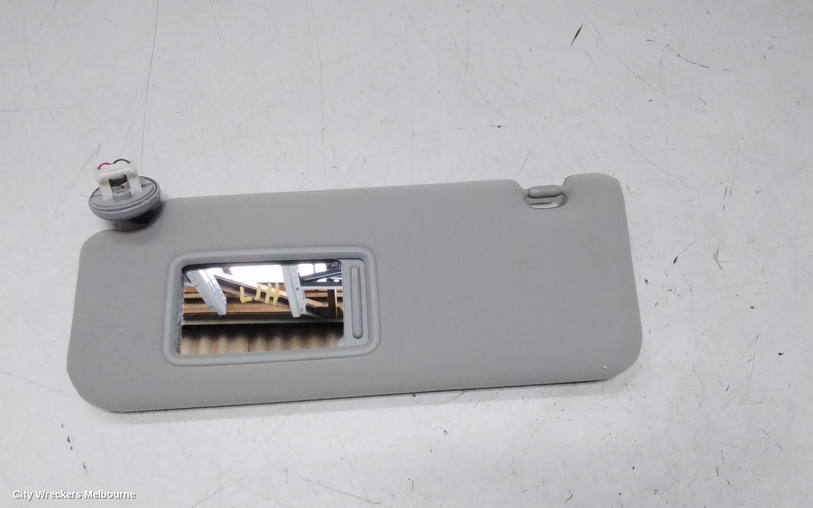 LEXUS RX SERIES SUNVISOR, AL10, LH SIDE, 12/2008 - 08/2015